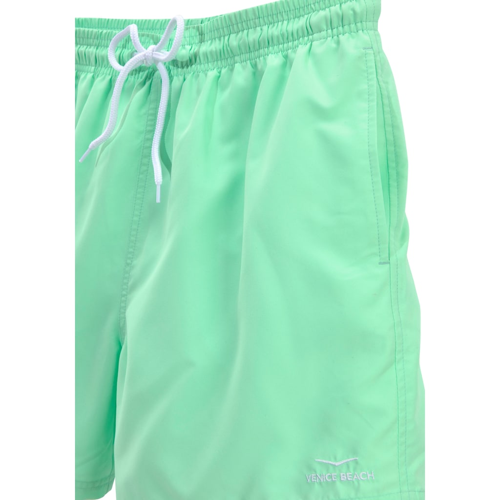 Venice Beach Badeshorts, mit Marken-Logo