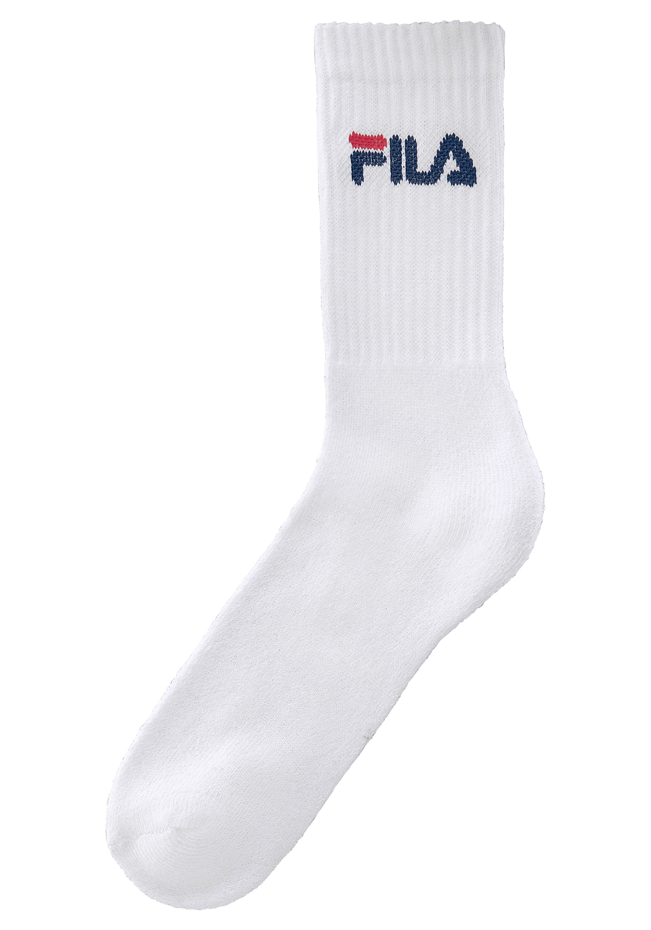 Fila Tennissocken, (6er Pack), mit eingestricktem Logo