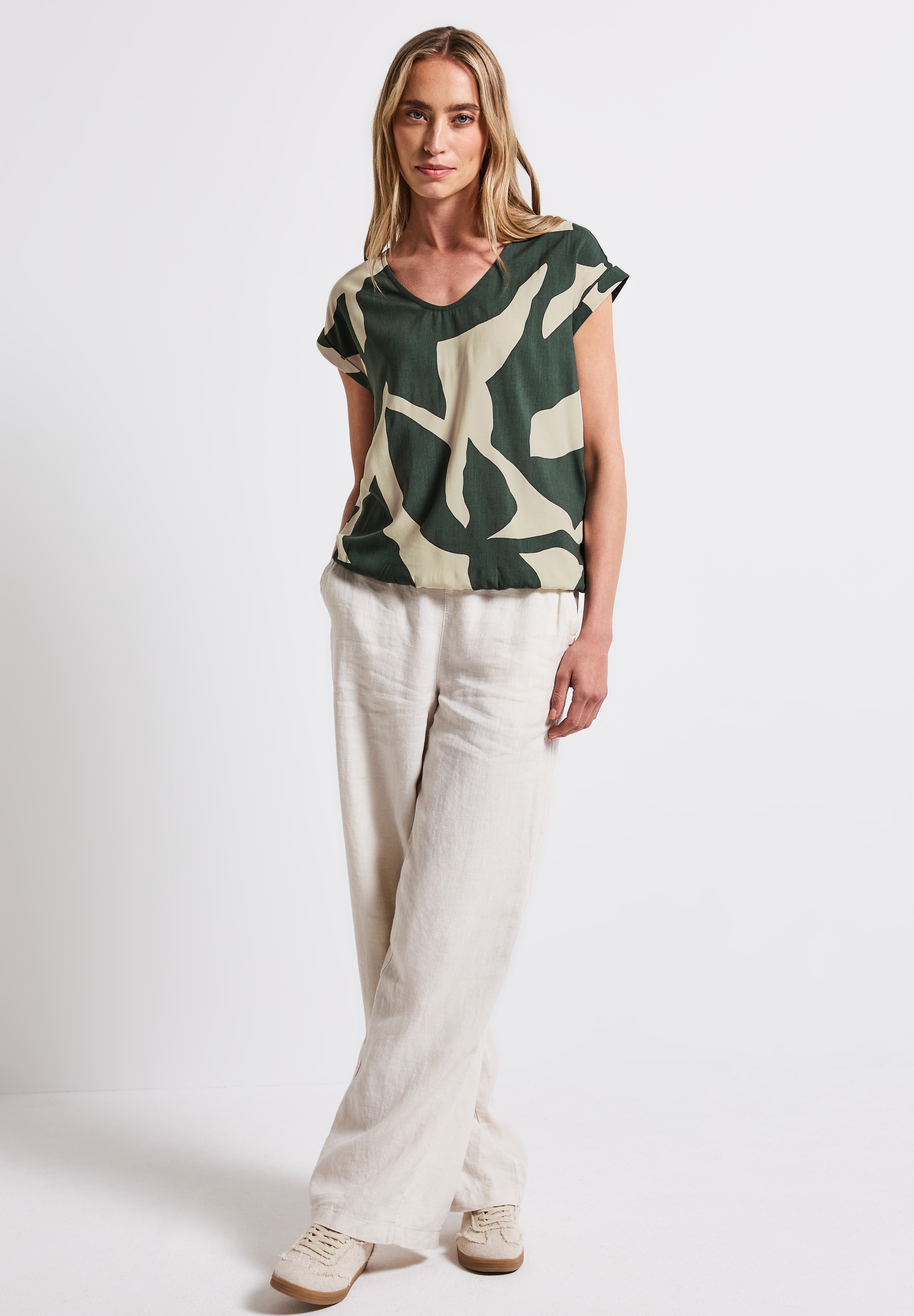 STREET ONE Shirtbluse, aus softer Viskose