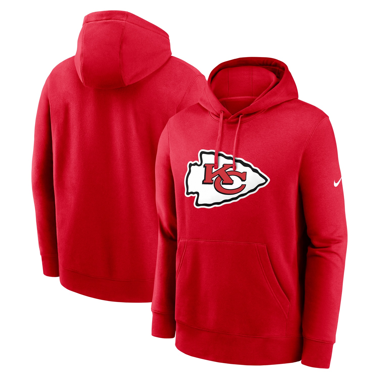 Nike "Nike Hoodie Kansas City Chiefs Nike Club Logo"