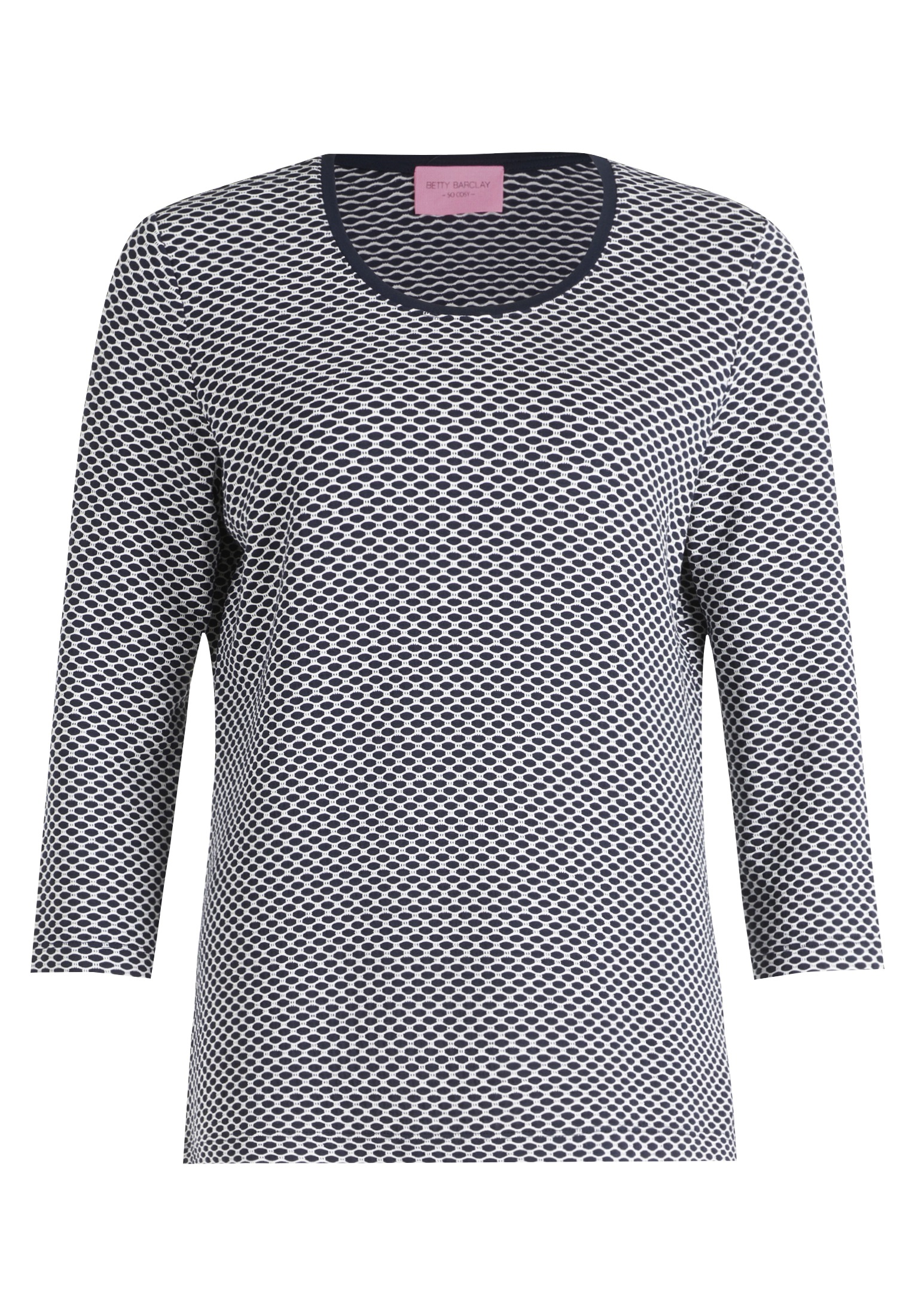 Betty Barclay 3/4-Arm-Shirt »Betty Barclay Rundhals-Shirt mit Struktur«, (1 tlg.), Struktur