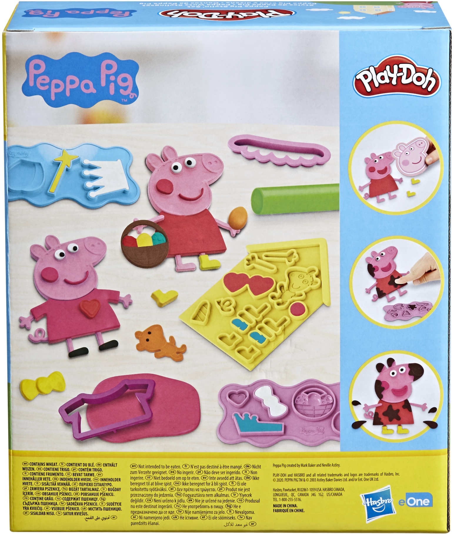 Hasbro Knete »Play-Doh, Peppa Wutz Stylingset«