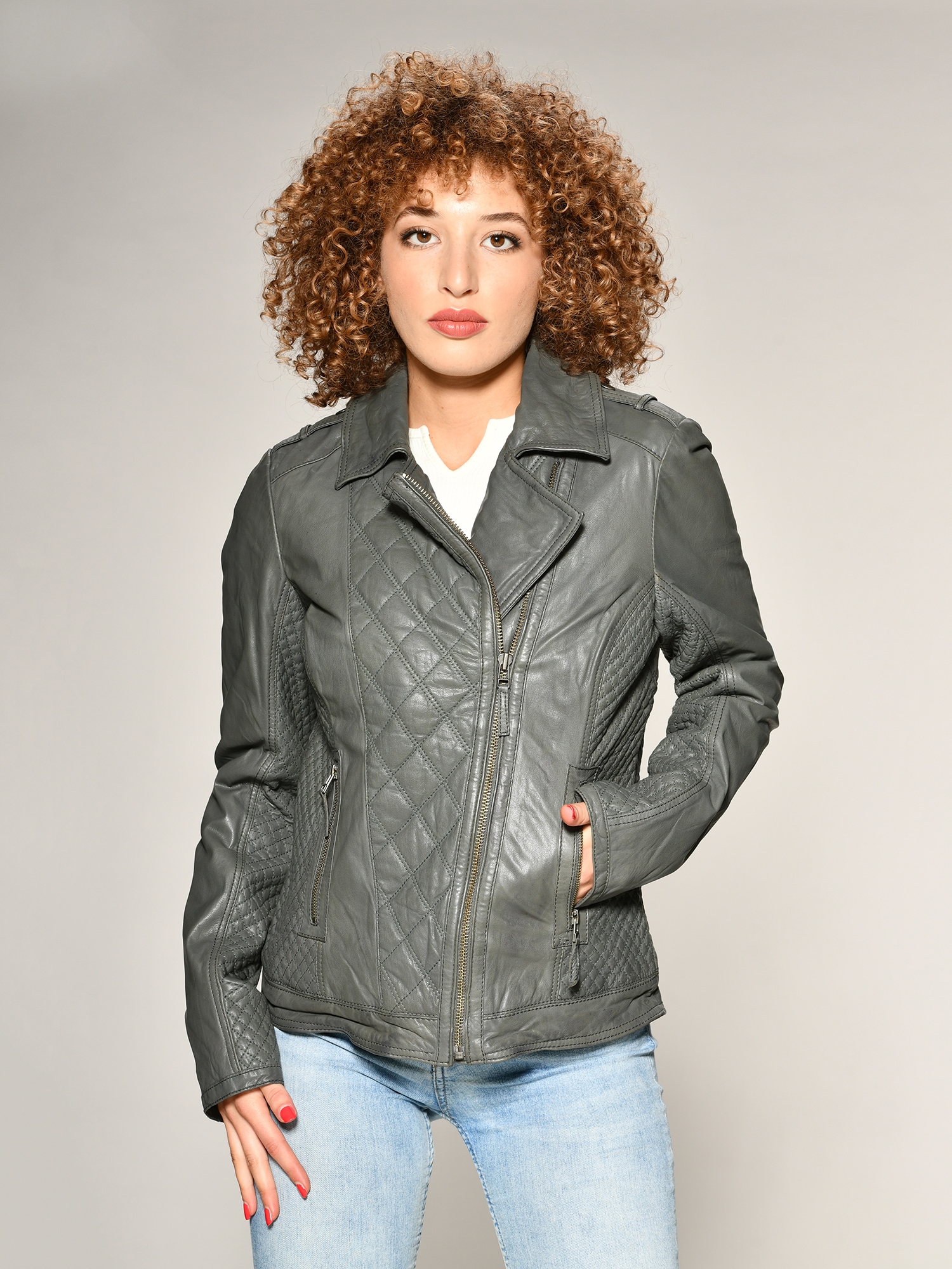 Lederjacke »Chira«