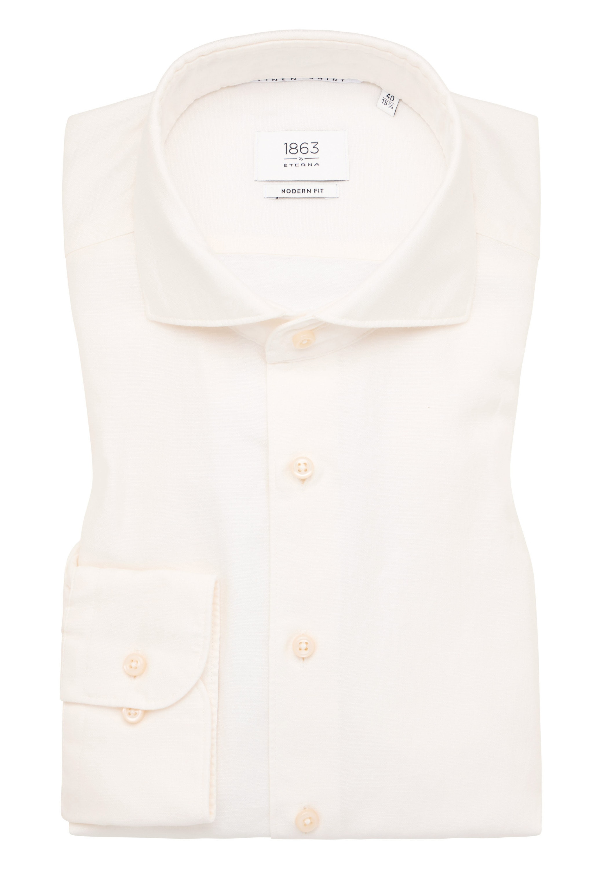 Eterna Langarmhemd »MODERN FIT«, EASY IRON (bügelleicht)
