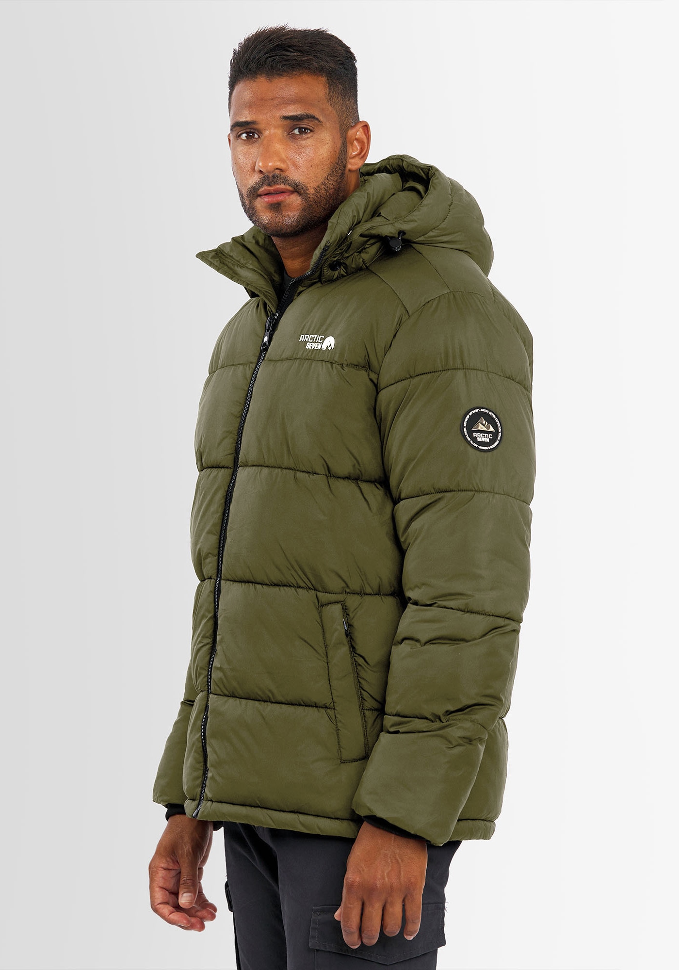 Arctic Seven Winterjacke »ASYetii«, mit hochwertigem Steppdesign