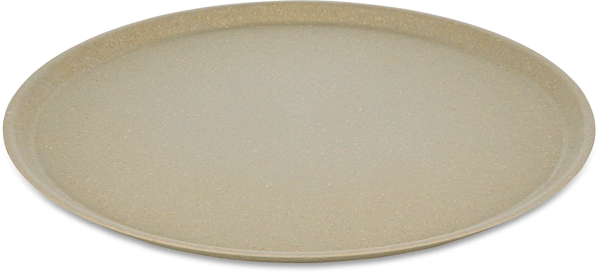 KOZIOL Speiseteller "CONNECT PLATE Ø 25,5 cm, aus biozirkulärem Material, CO² neutral", (Set, 4 St., 4er-Set), Spülmasch