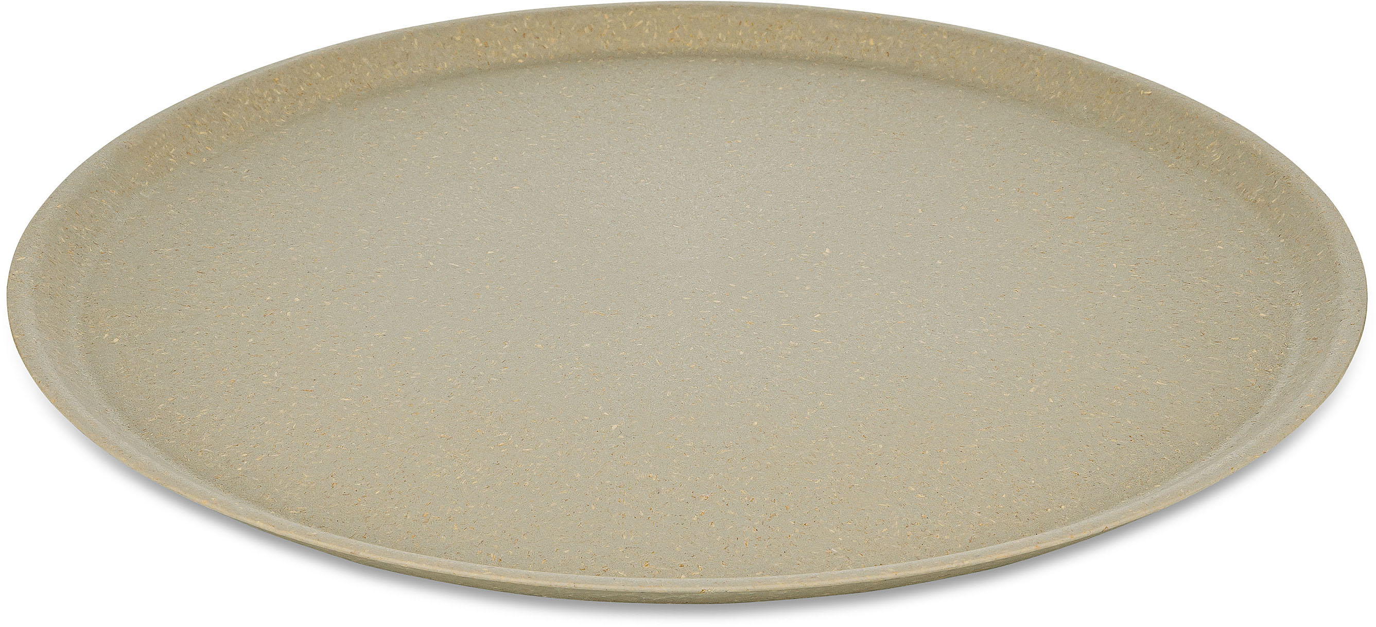 KOZIOL Speiseteller "CONNECT PLATE Ø 25,5 cm, aus biozirkulärem Material" Teller Set, Spülmaschinengeeignet und melaminfrei, Made in Germany