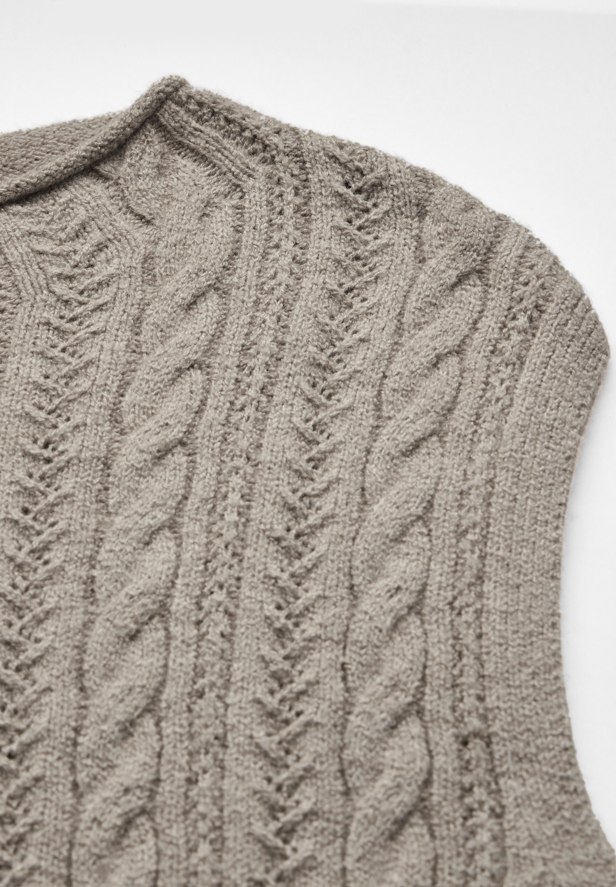 STREET ONE Kurzarmpullover, mit Stehkragen