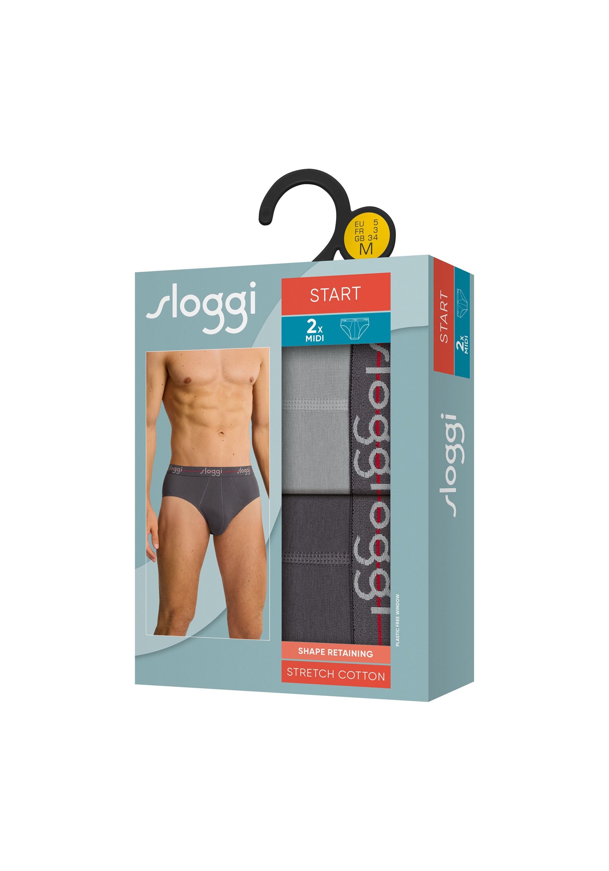 sloggi Slip »Slip Start midi C2P box 2er Pack«