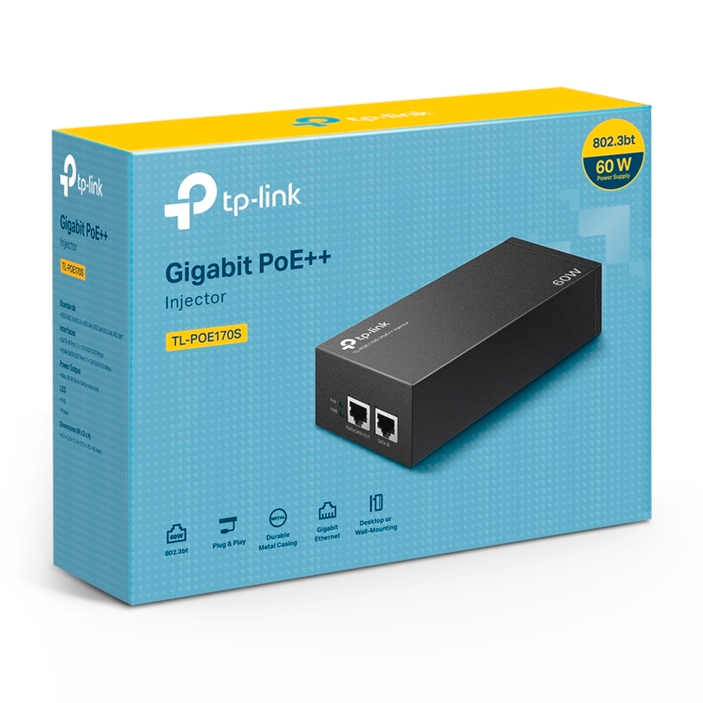 TP-Link Netzteil »TL-PoE170S Gigabit PoE++ Injektor«