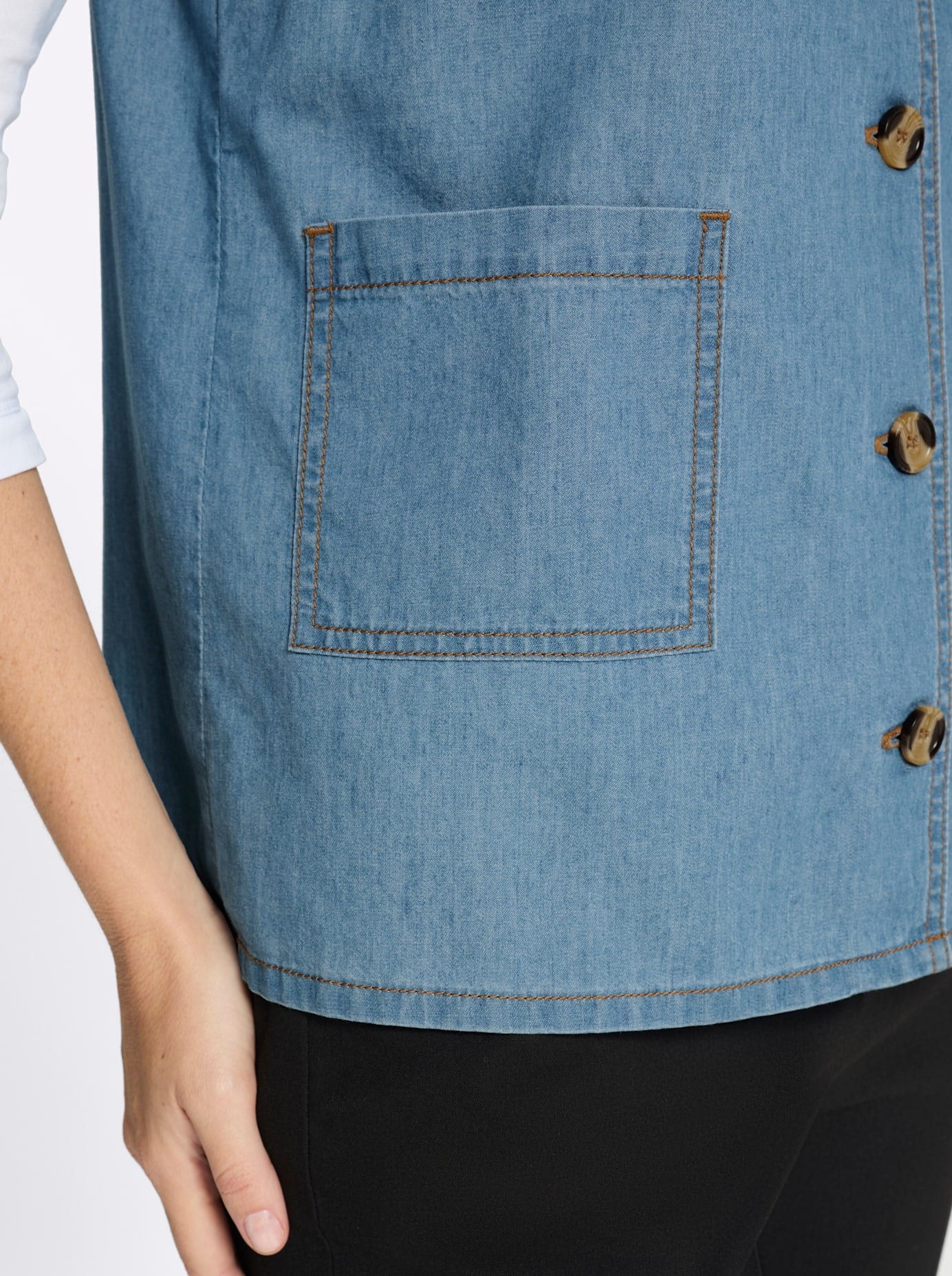 Classic Basics Jeansweste
