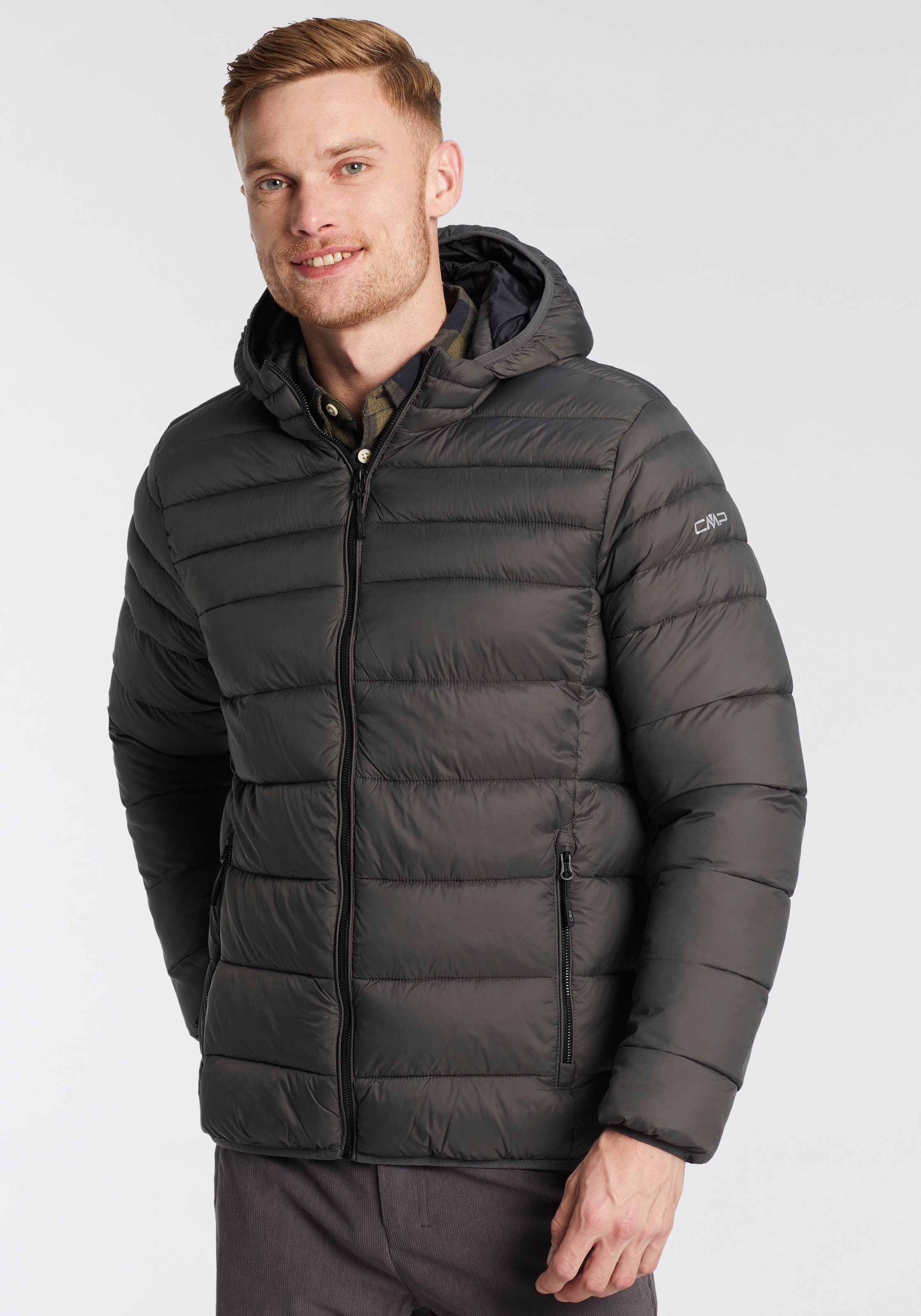 CMP Steppjacke "MAN JACKET FIX HOOD" mitKapuze günstig online kaufen