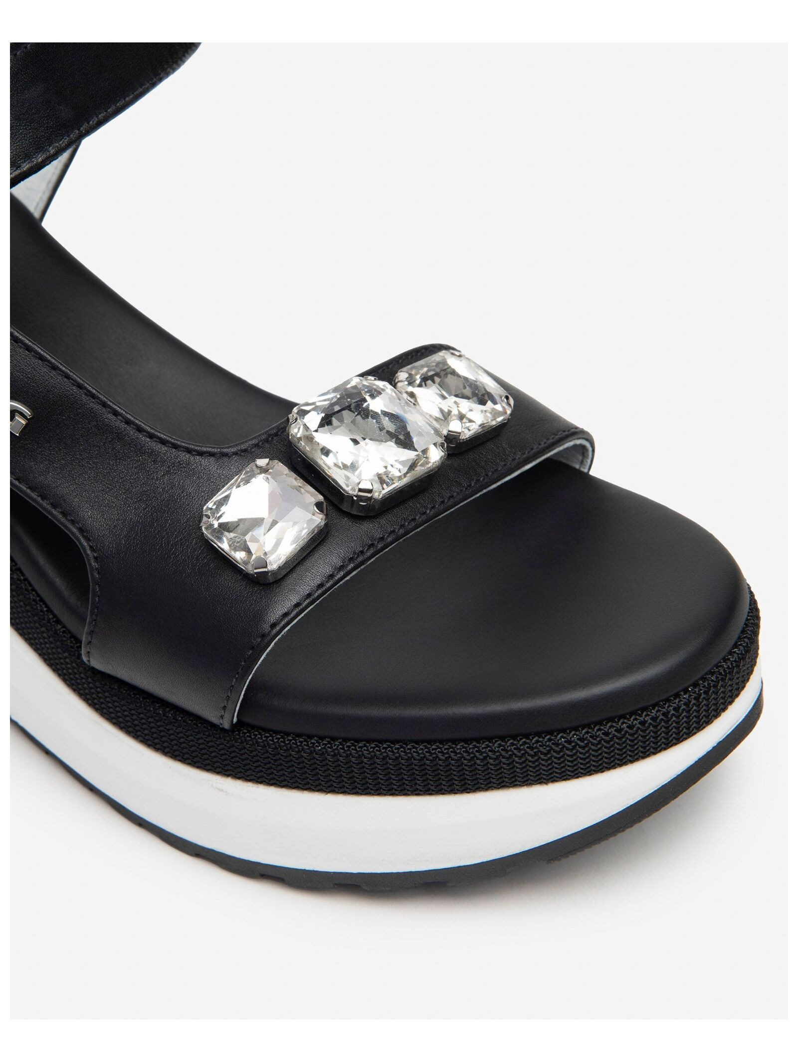 Nero Giardini Keilsandalette »Nero Giardini Sandalen Leder«