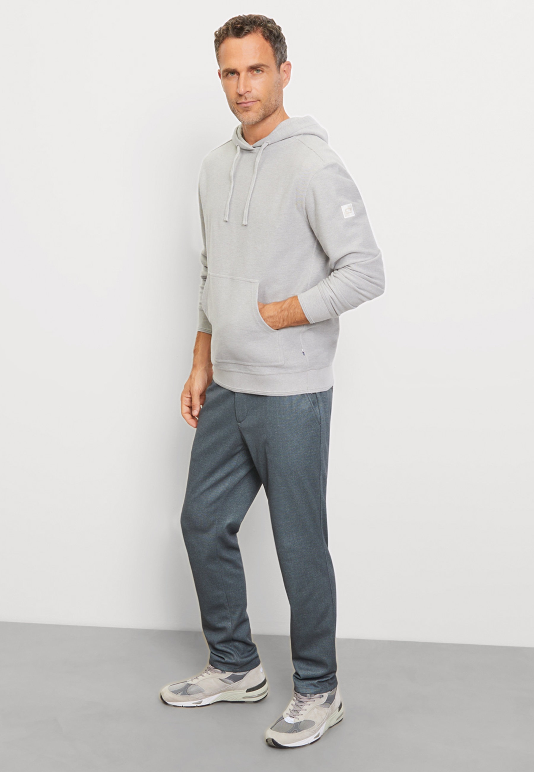 OLYMP Casual Wirk Sweatshirt Light Gray Size L 2