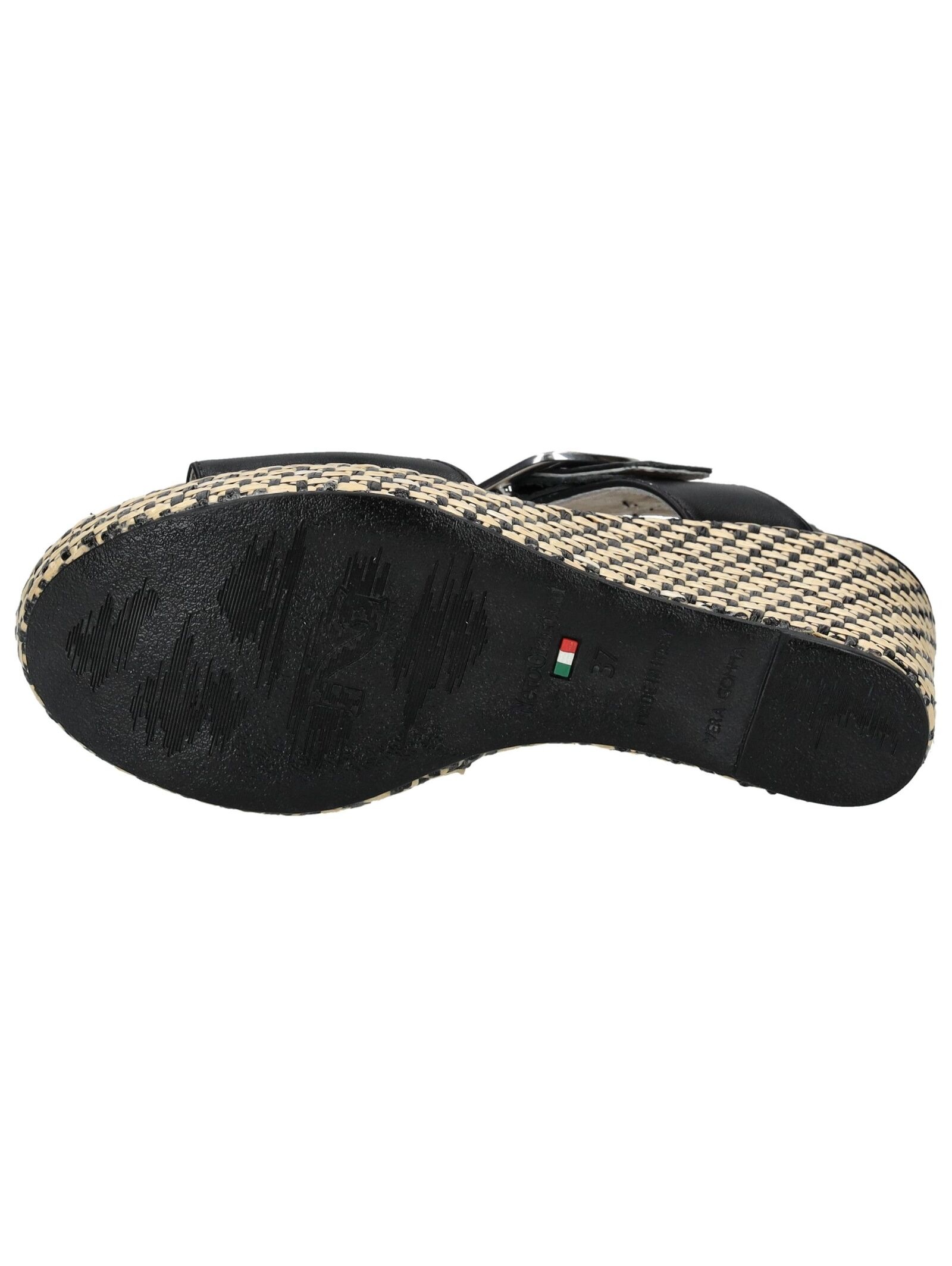 Nero Giardini Keilsandalette »Nero Giardini Sandalen Leder«