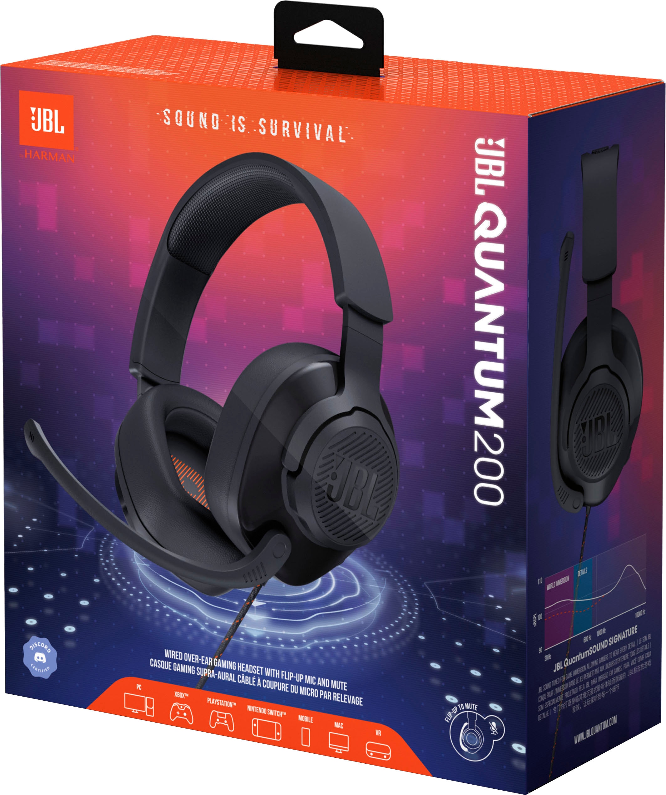 JBL Gaming-Headset »QUANTUM 200«