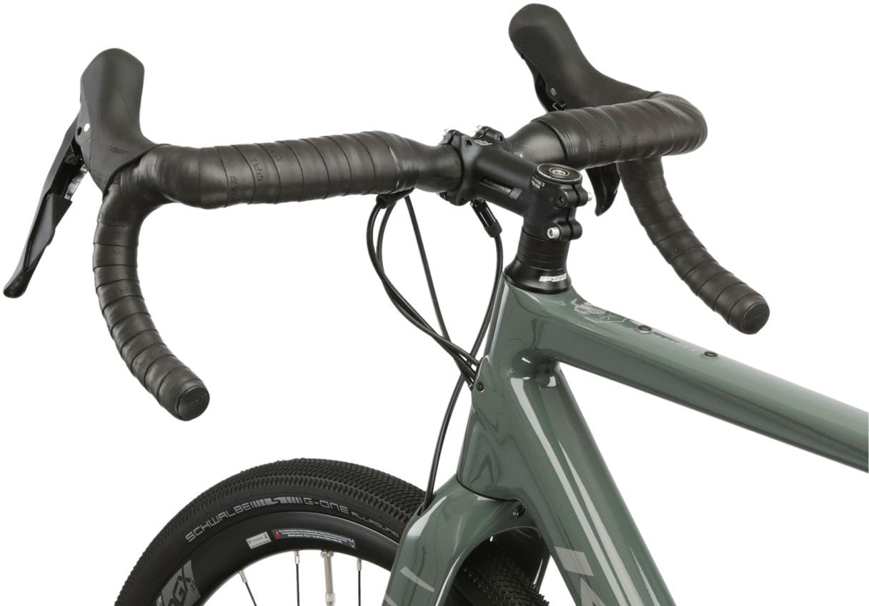 Kross Gravelbike »KROSS Gravelbike Esker 8.0 28" grau«, 22 Gang, Shimano, GRX RX810 Schaltwerk, Kettenschaltung