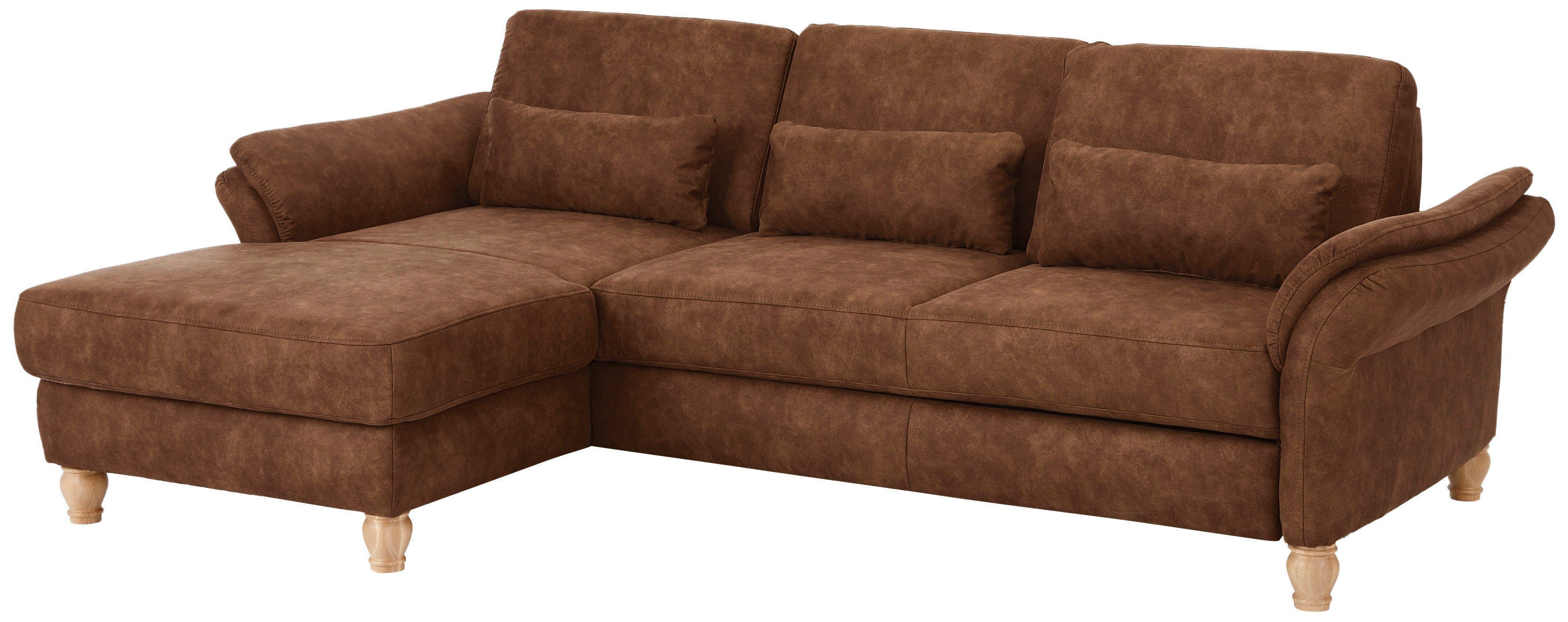 Thumbnail - Home affaire Ecksofa "Palace L-Form", incl. Sitztiefenverstellung, wahlweise mit Bettfunktion und Stauraum