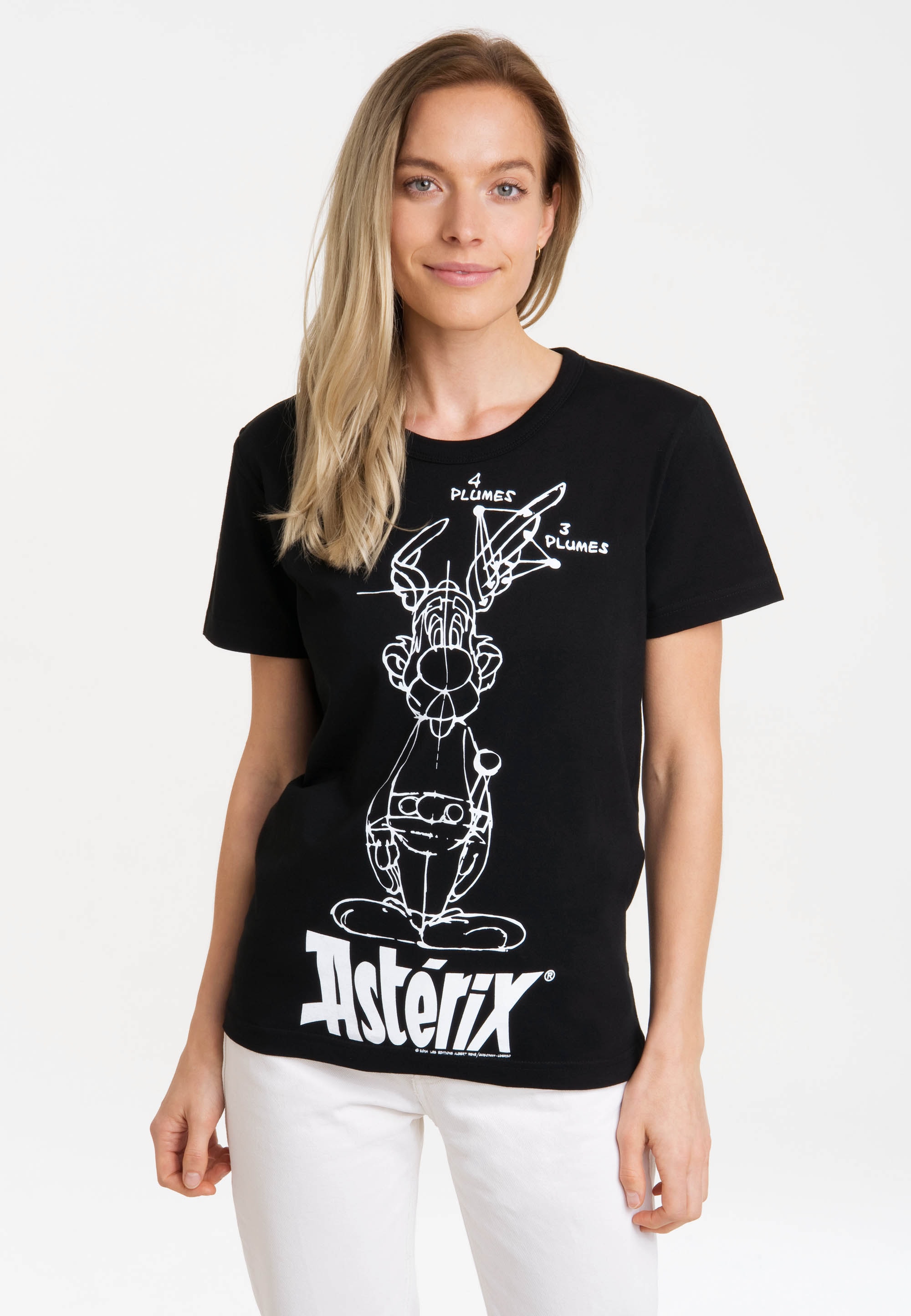 T-Shirt »Asterix der Gallier - Asterix Skizze«, mit lizenziertem Print