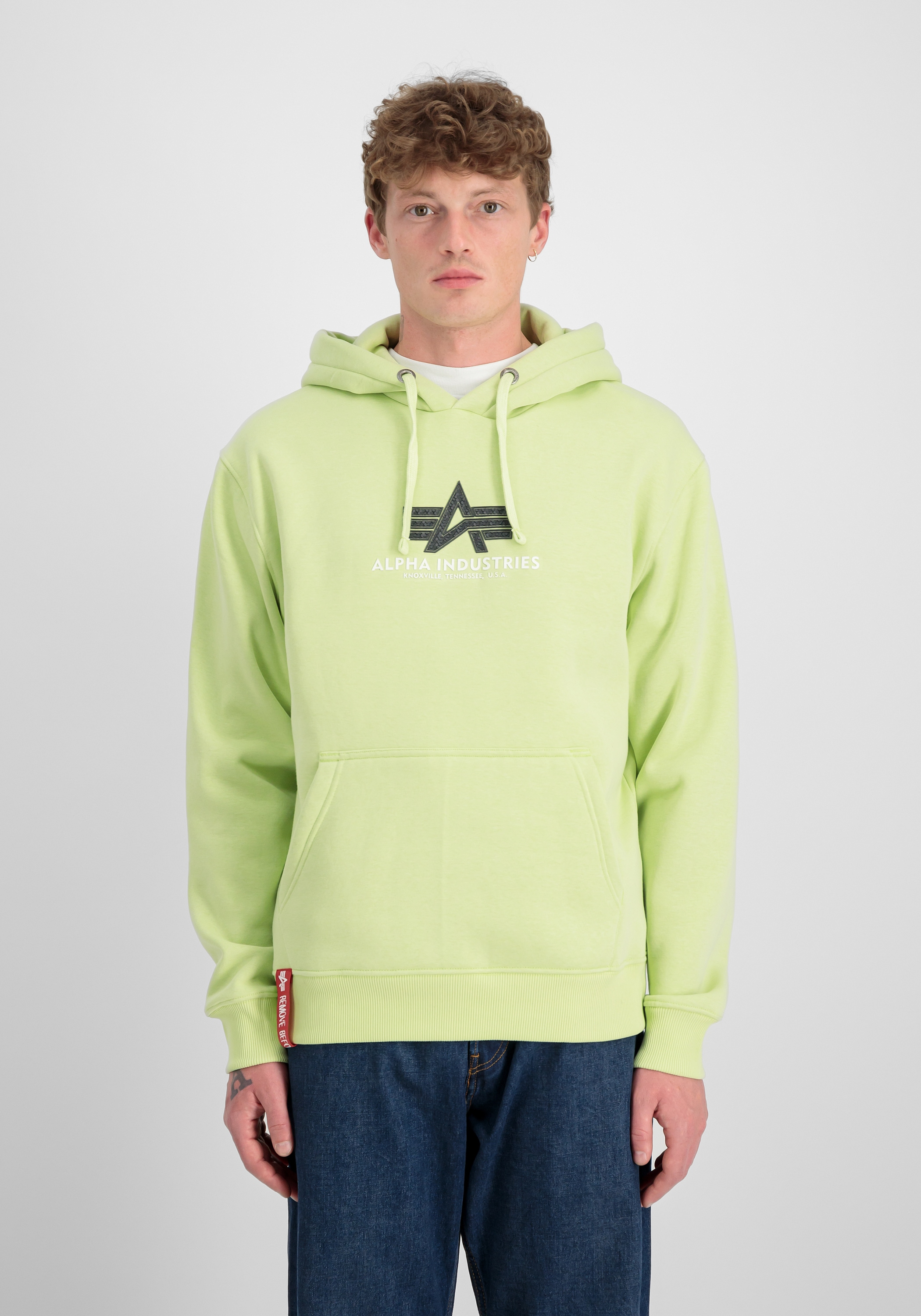 Alpha Industries Hoodie »Basic Hoodie BL Rubber«