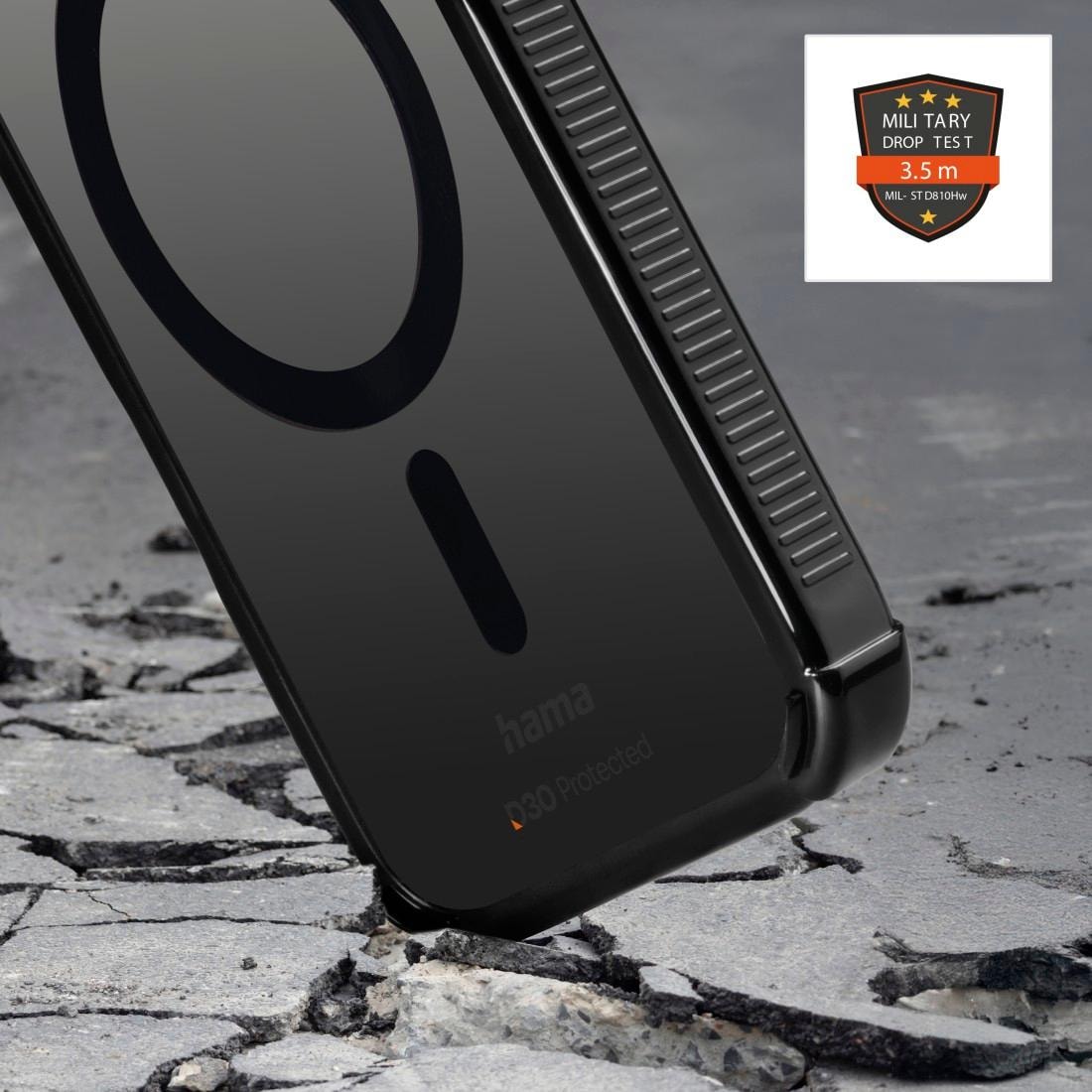 Hama Smartphone-Hülle »Handyhülle „Extreme Protect“ für iPhone 17 (f. MagSafe, stoßfest)«