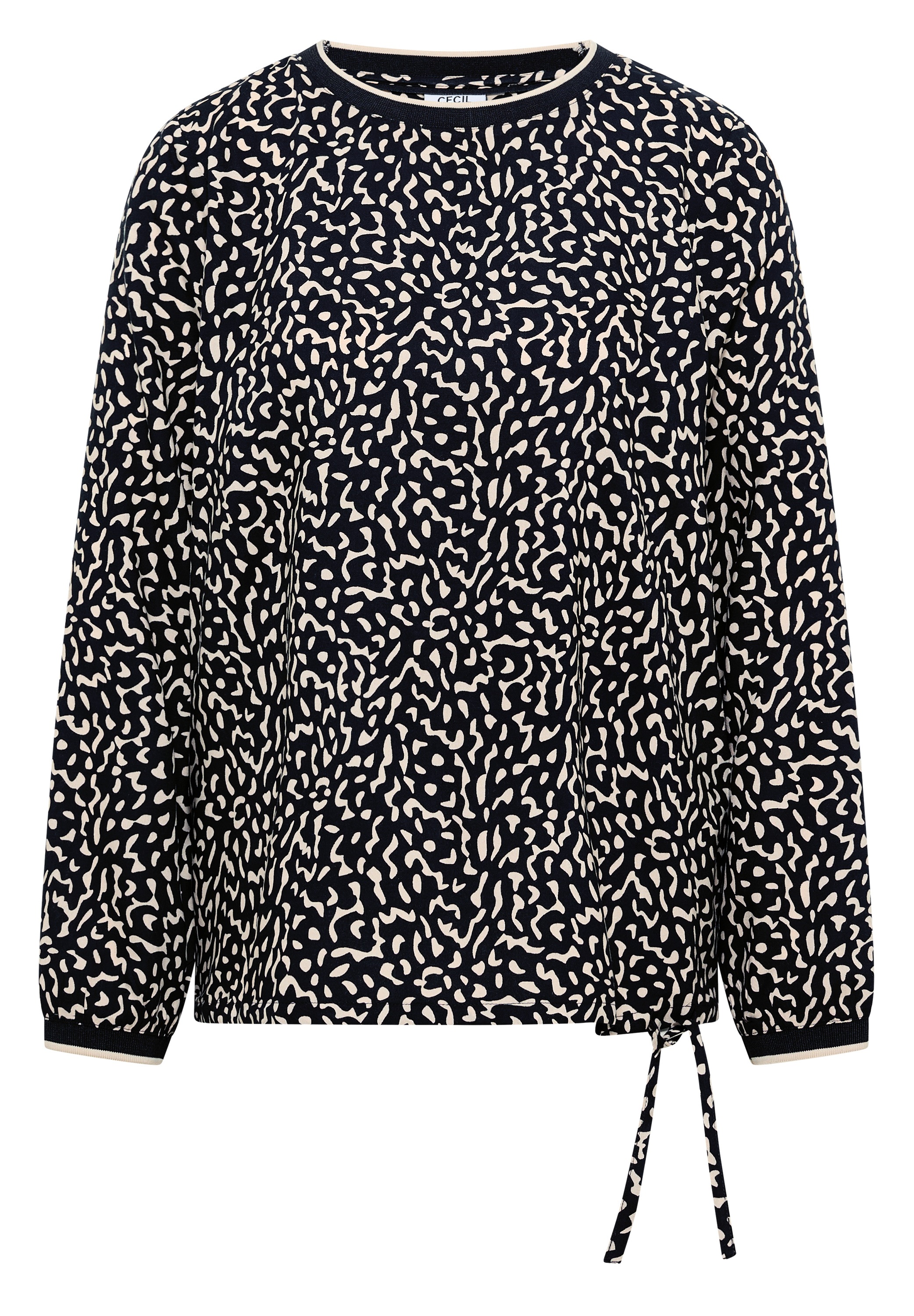 Cecil Langarmbluse aus softer Viskose