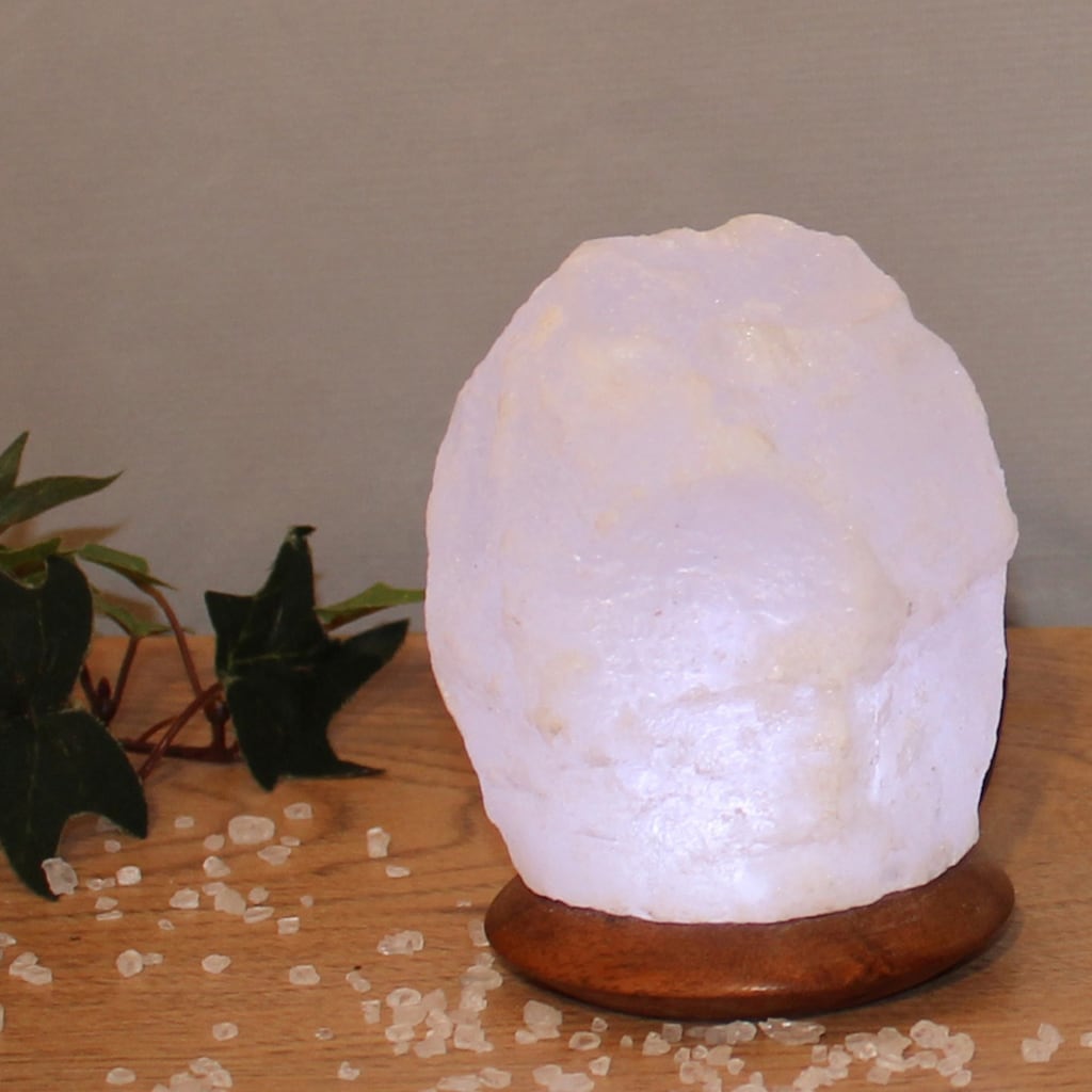 HIMALAYA SALT DREAMS Salzkristall-Tischlampe »USB-Rock«