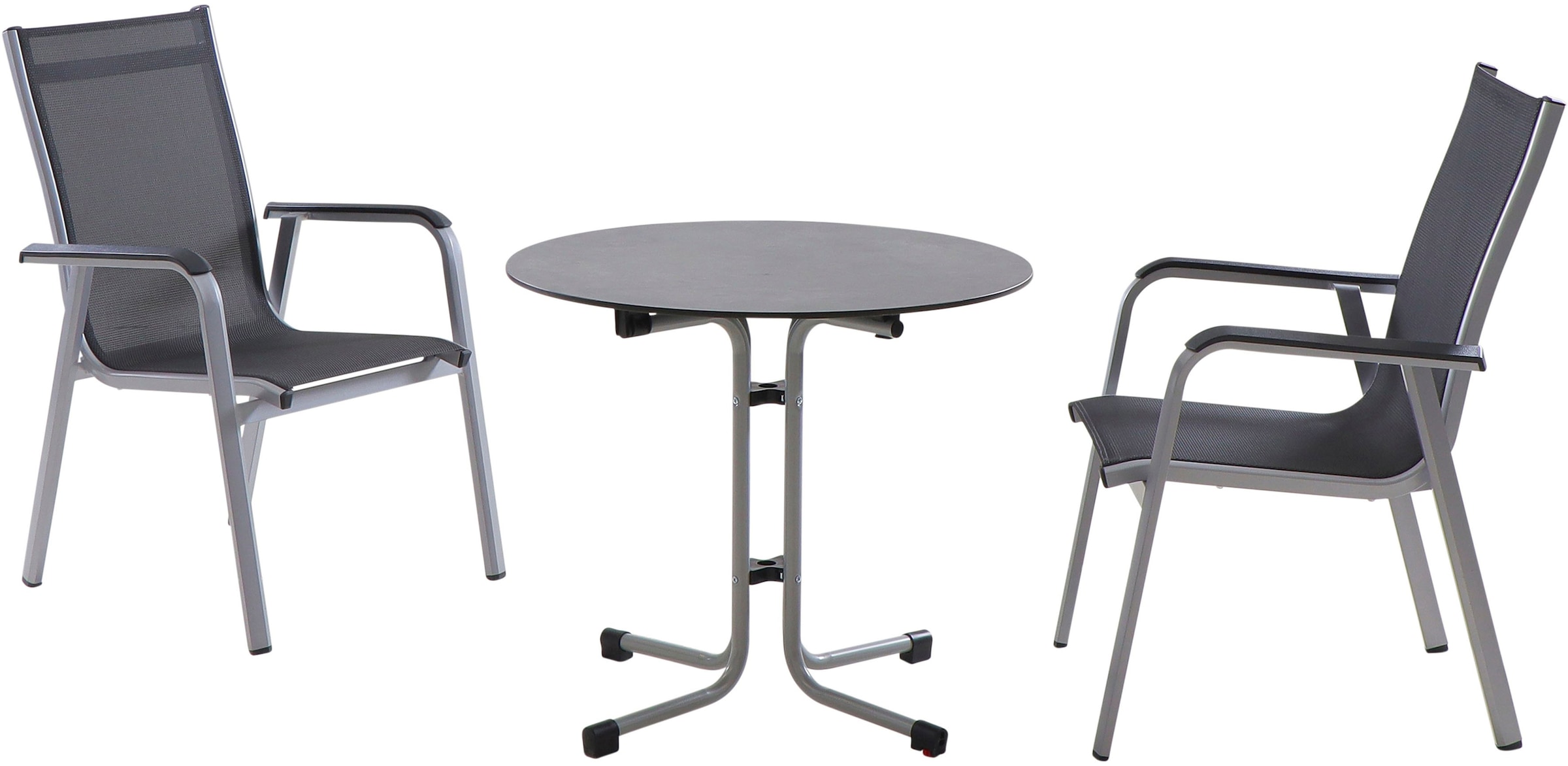Siena Garden Balkonset »Tesoro / Sola«, (Set, 3 tlg.), bestehend aus 2 Sesseln und 1... kaufen