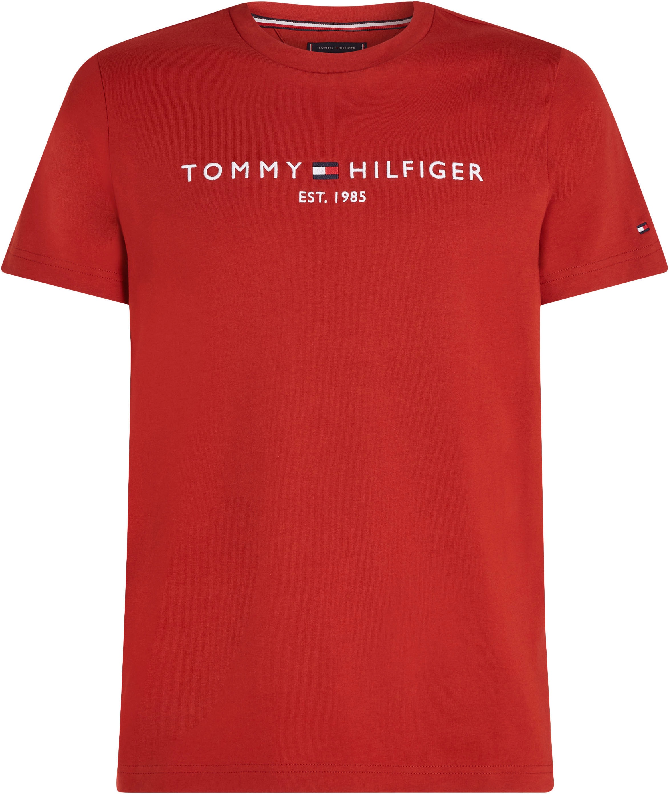 Tommy Hilfiger T-Shirt »TOMMY LOGO TEE«, aus reiner, nachhaltiger Baumwolle