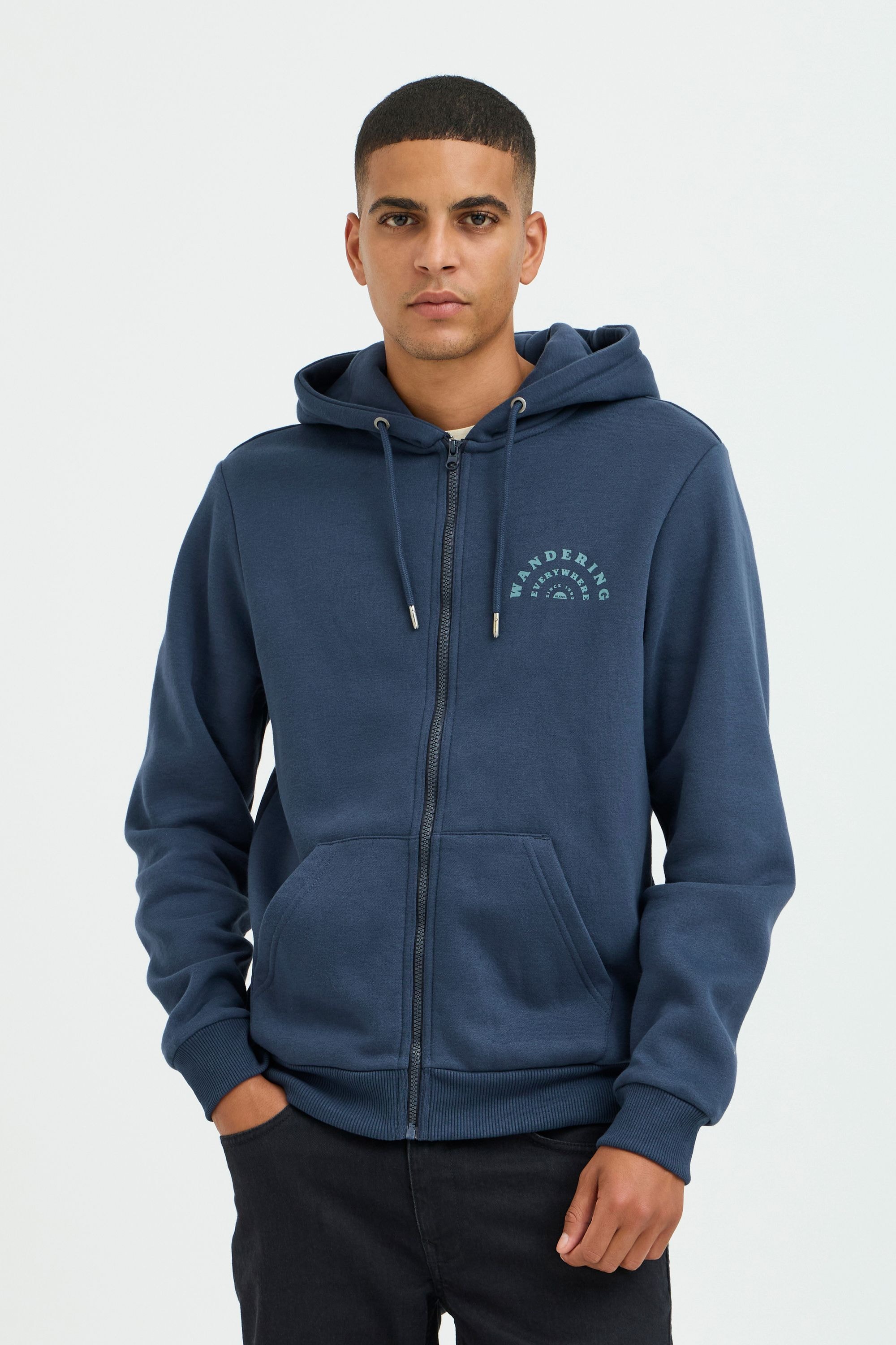 Blend Sweatjacke "BHSweatshirt" Gemütliche Sweatjacke mit Kapuze günstig online kaufen