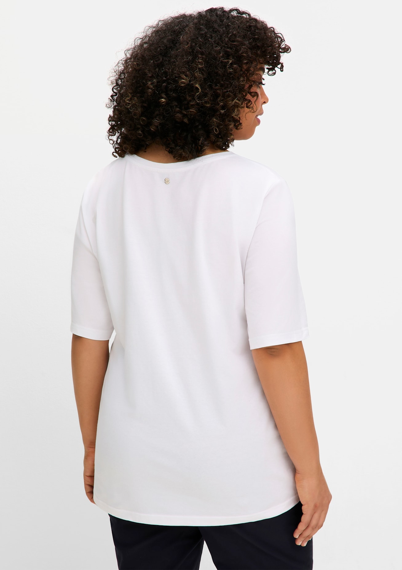Sheego T-Shirt »T-Shirt«, (1 tlg.)