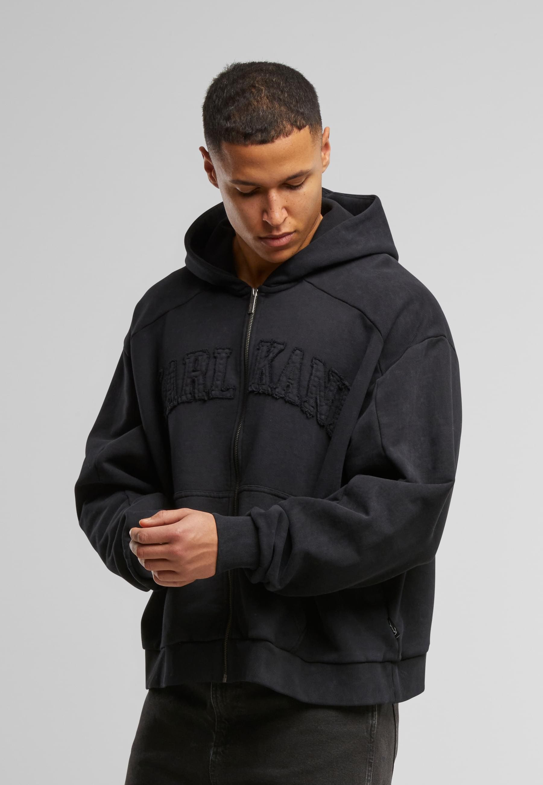 Karl Kani Sweatjacke »Karl Kani College Heavy Crop Zip Hoodie«