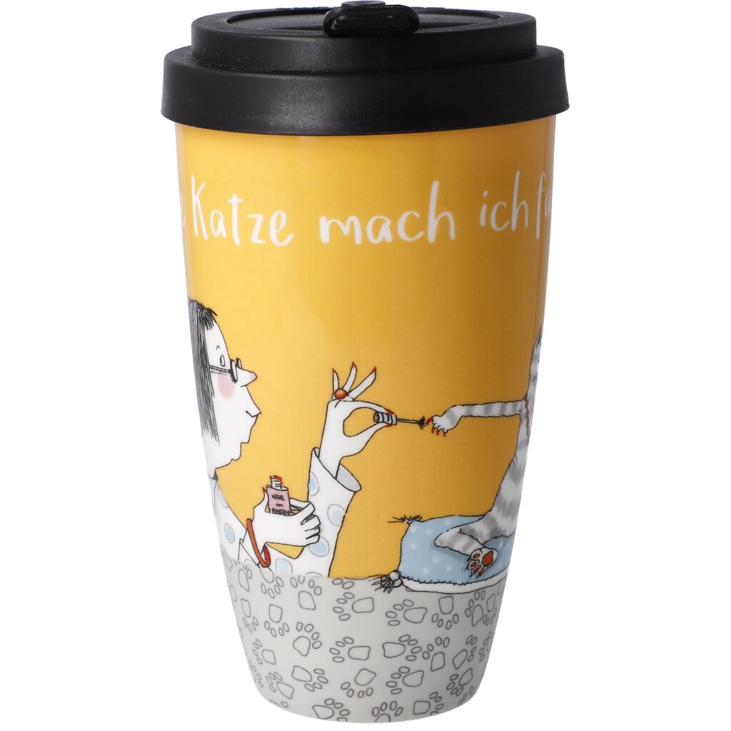 Goebel Coffee-to-go-Becher »Barbara Freundlieb - "Für meine Katze..."«, (2 tlg.)