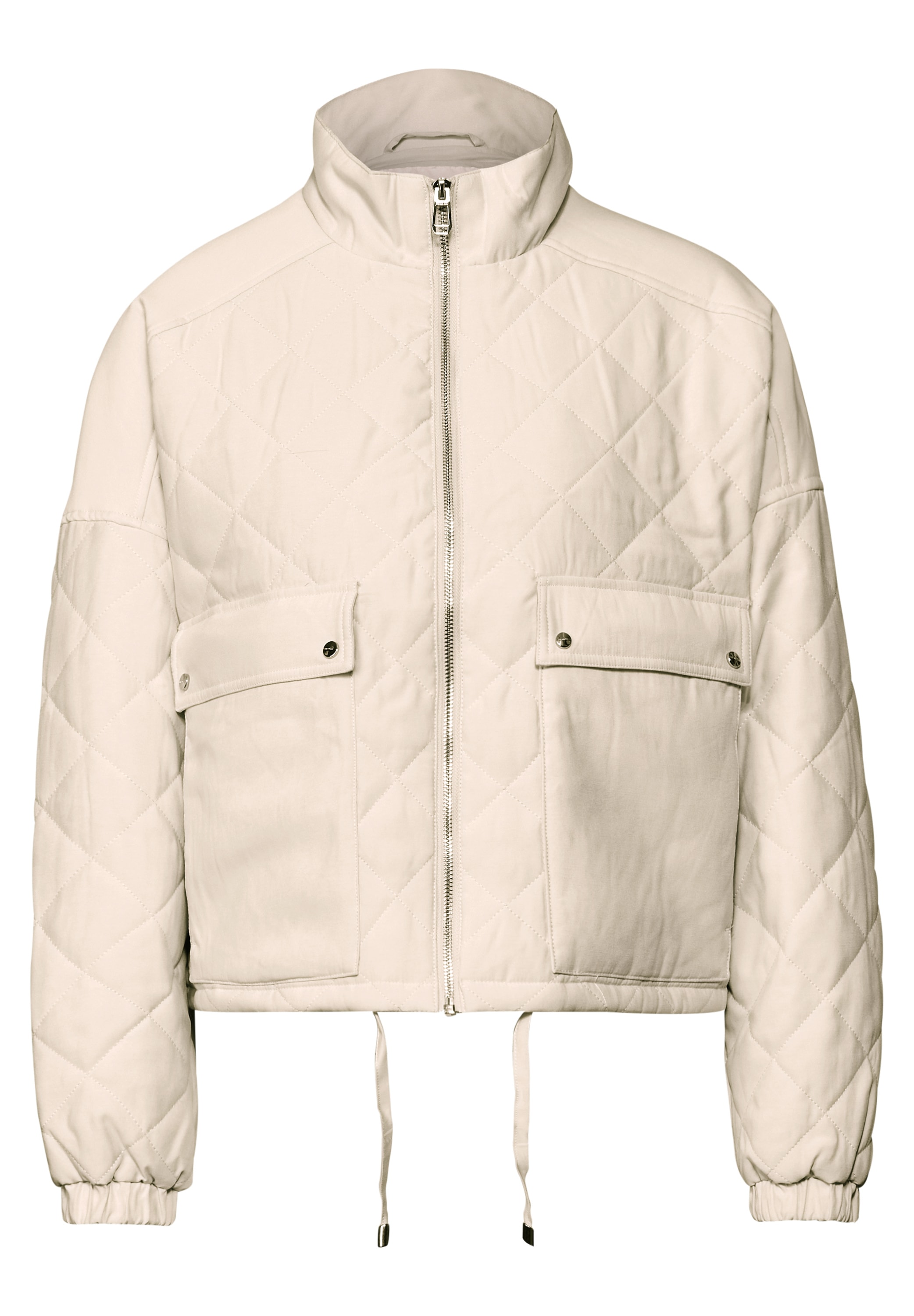 STREET ONE STUDIO Steppjacke, ohne Kapuze, mit Tunnelzug am Saum
