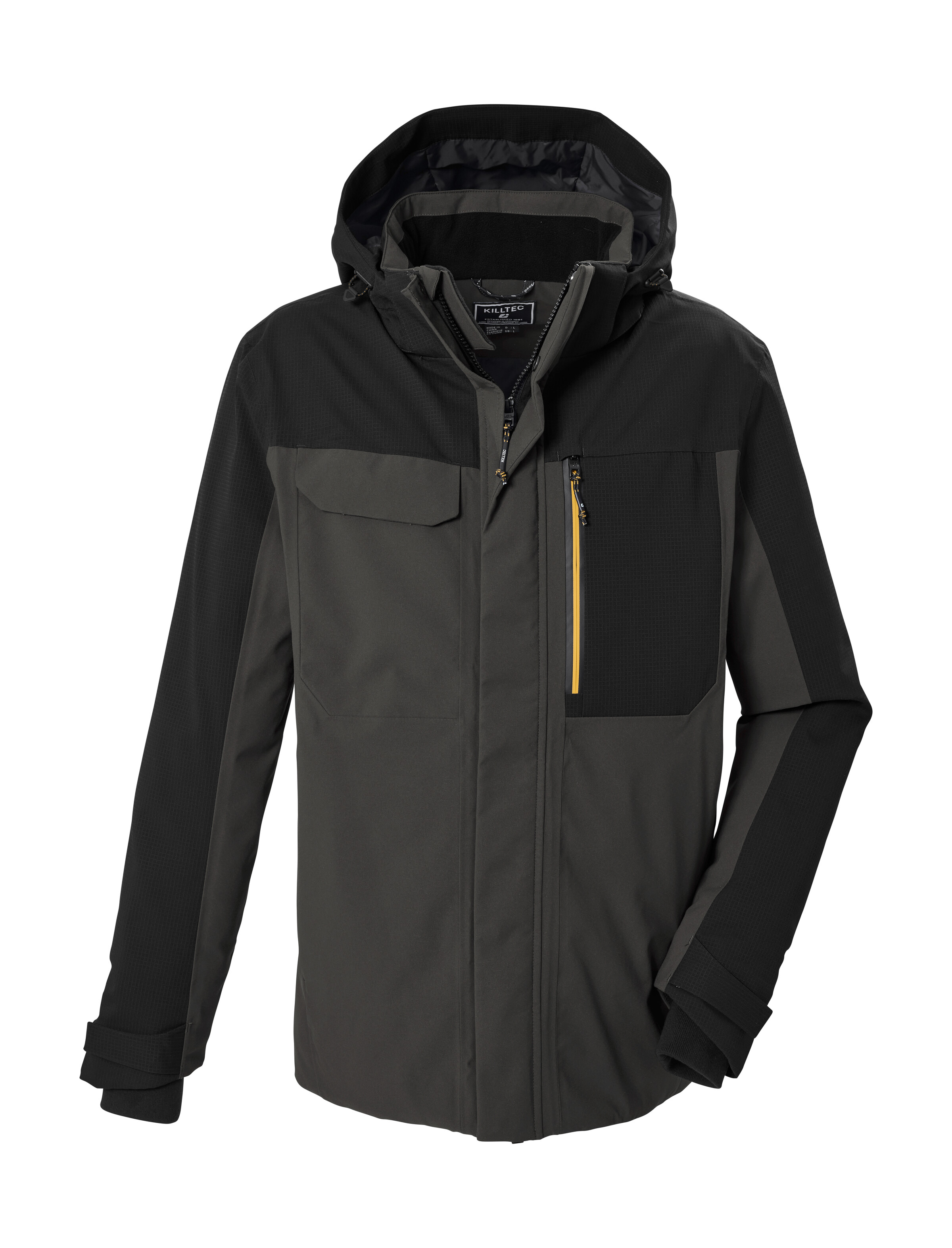Killtec Funktionsjacke "KOW 83 MN JCKT" Wasserdichte, atmungsaktive Herrenjacke im Colourblock-Design