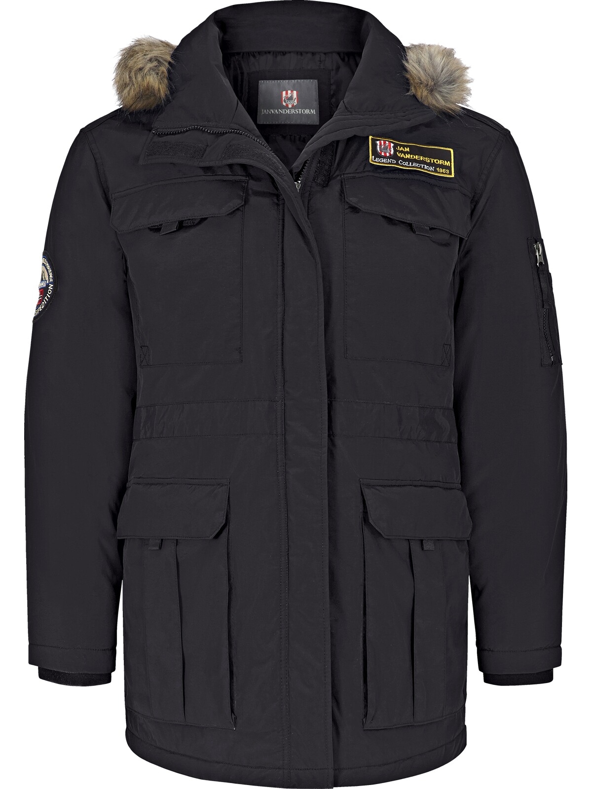 Jan Vanderstorm Winterjacke »Outdoorjacke AJAN«