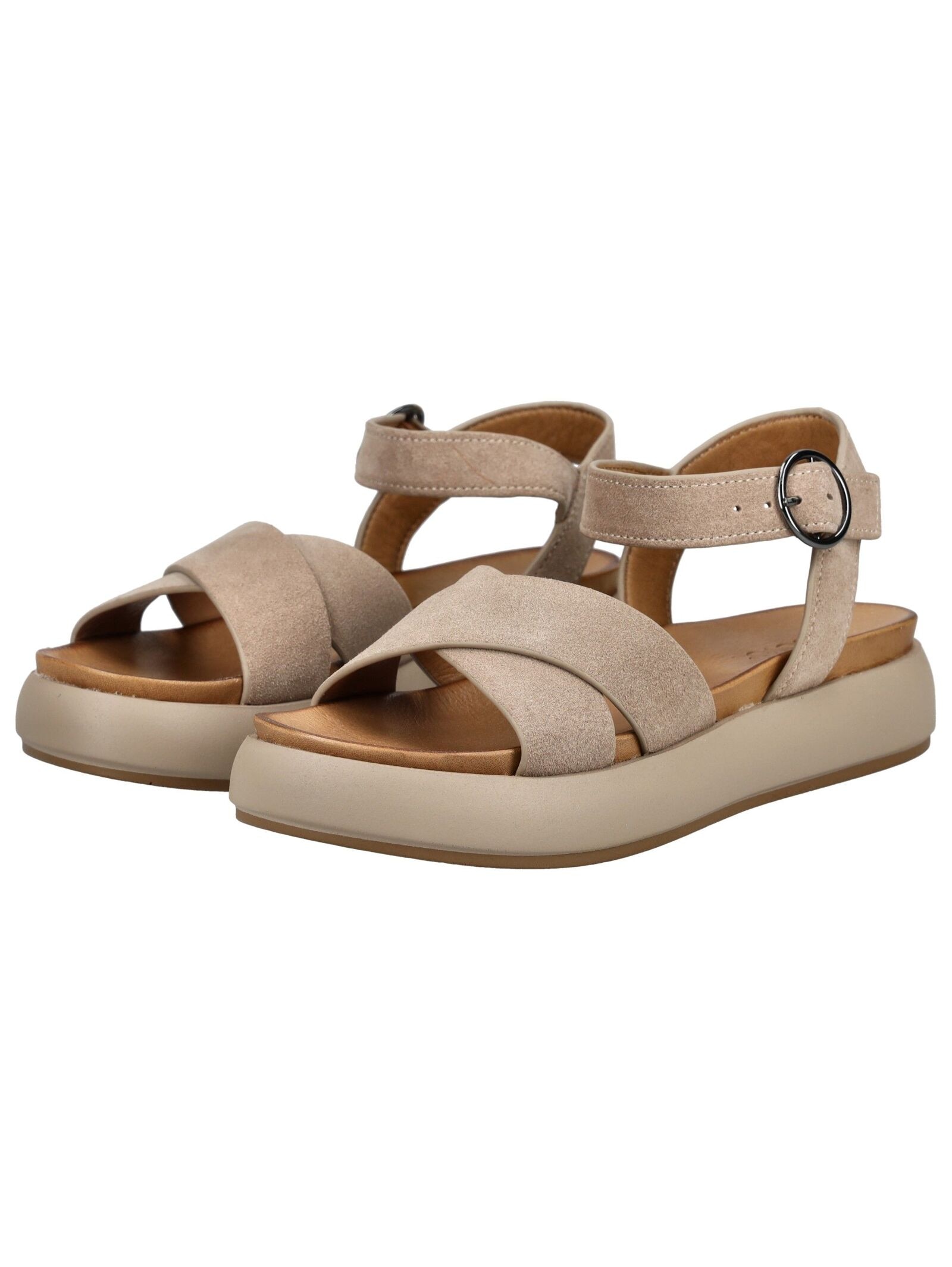 INUOVO Plateausandaletten »INUOVO Sandalen Leder«