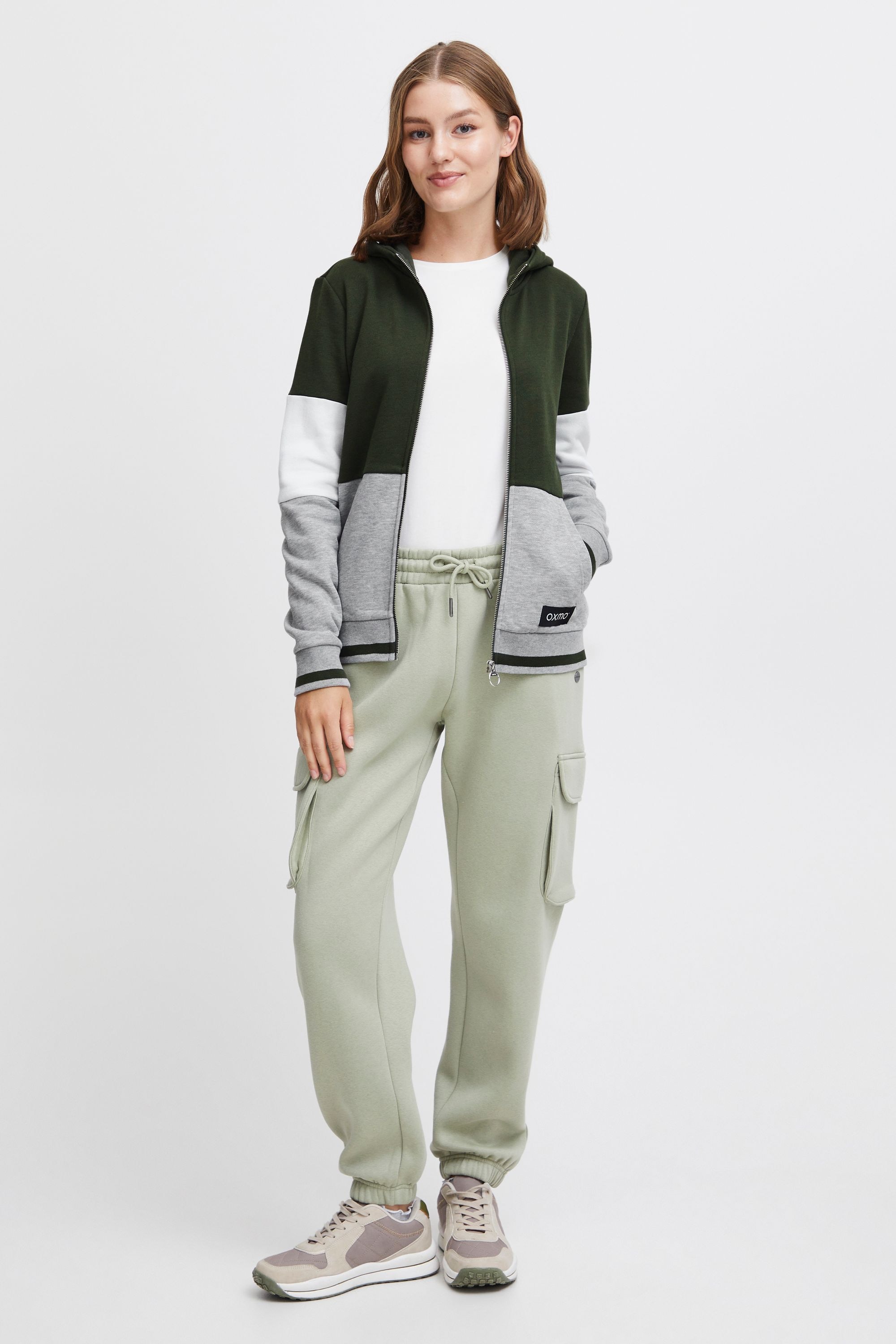 OXMO Kapuzensweatjacke »Kapuzensweatjacke OXOmanna«