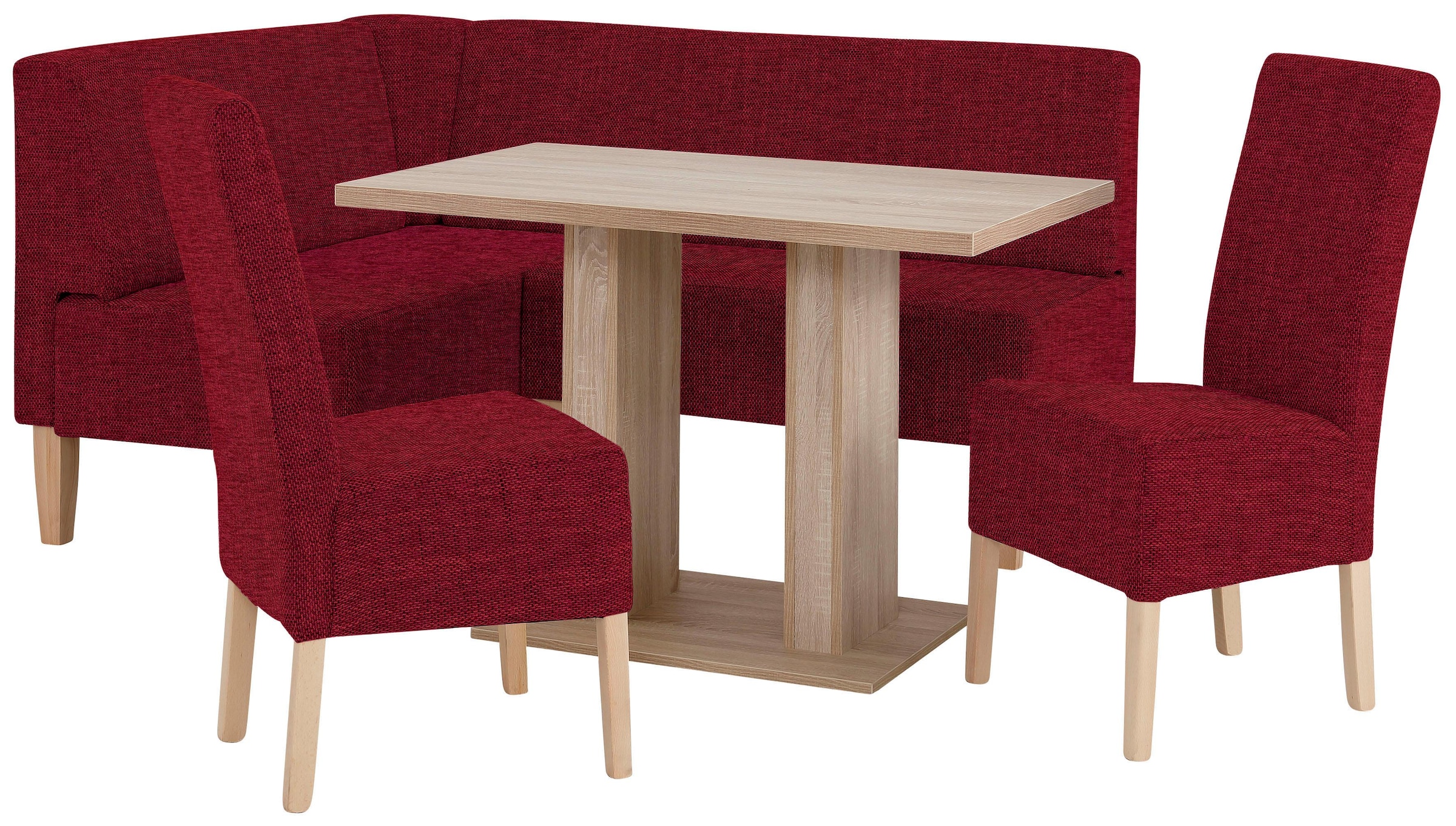 Home affaire Eckbankgruppe »Hellen«, (Set, 4 tlg.), im rustikalen Landhausstil