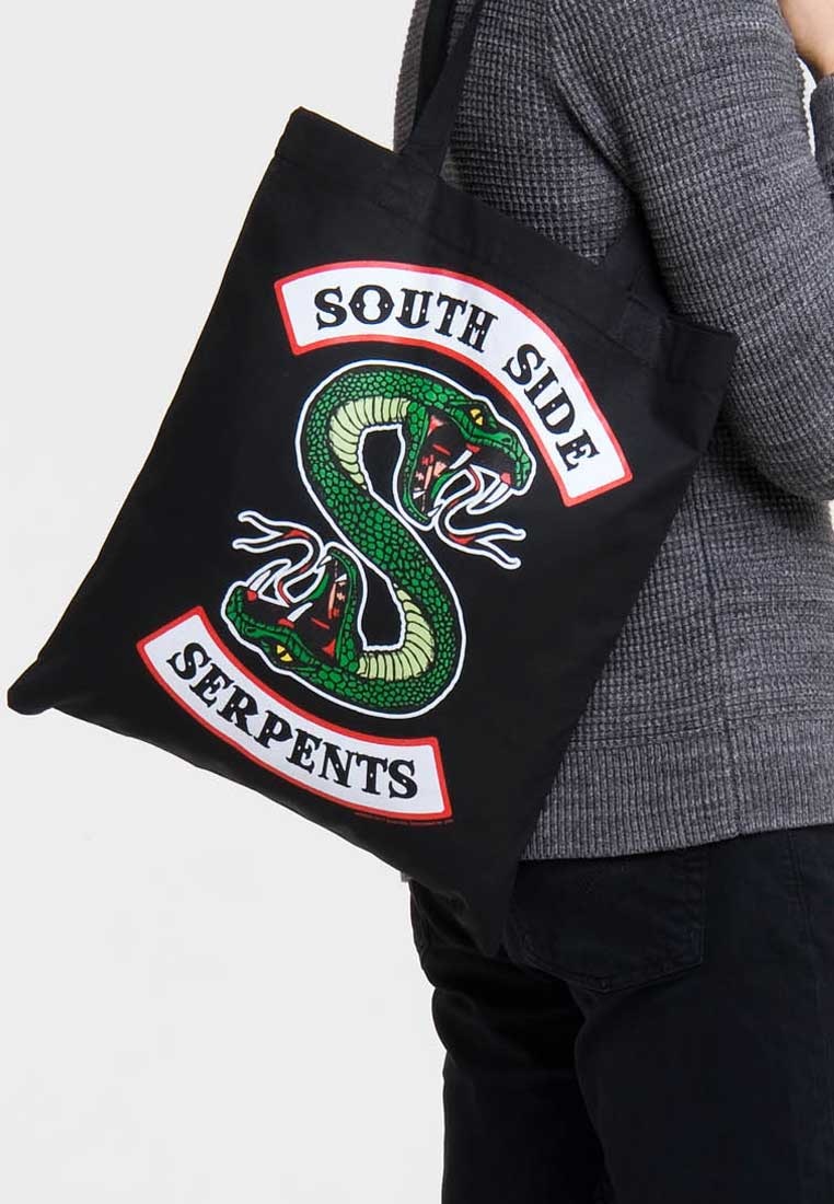 LOGOSHIRT Henkeltasche »Riverdale South Side Serpent«, mit coolem Fan-Print