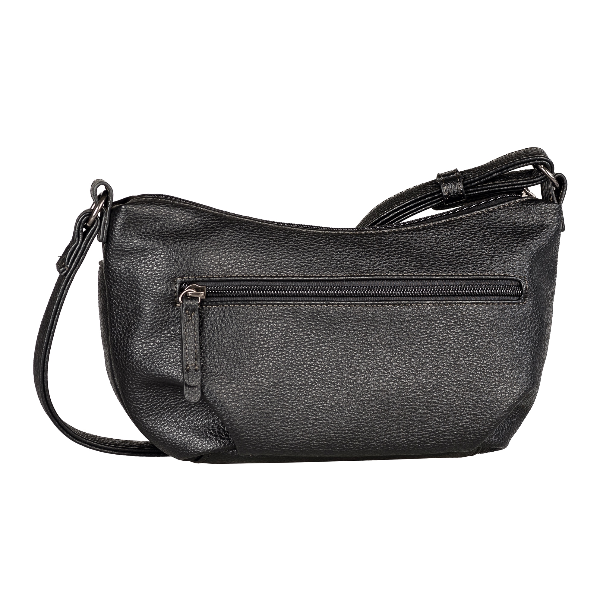 TOM TAILOR Handtasche »Miha«, weiches Veloursimitat mit soft genarbtem Lederimitat und viel Platz