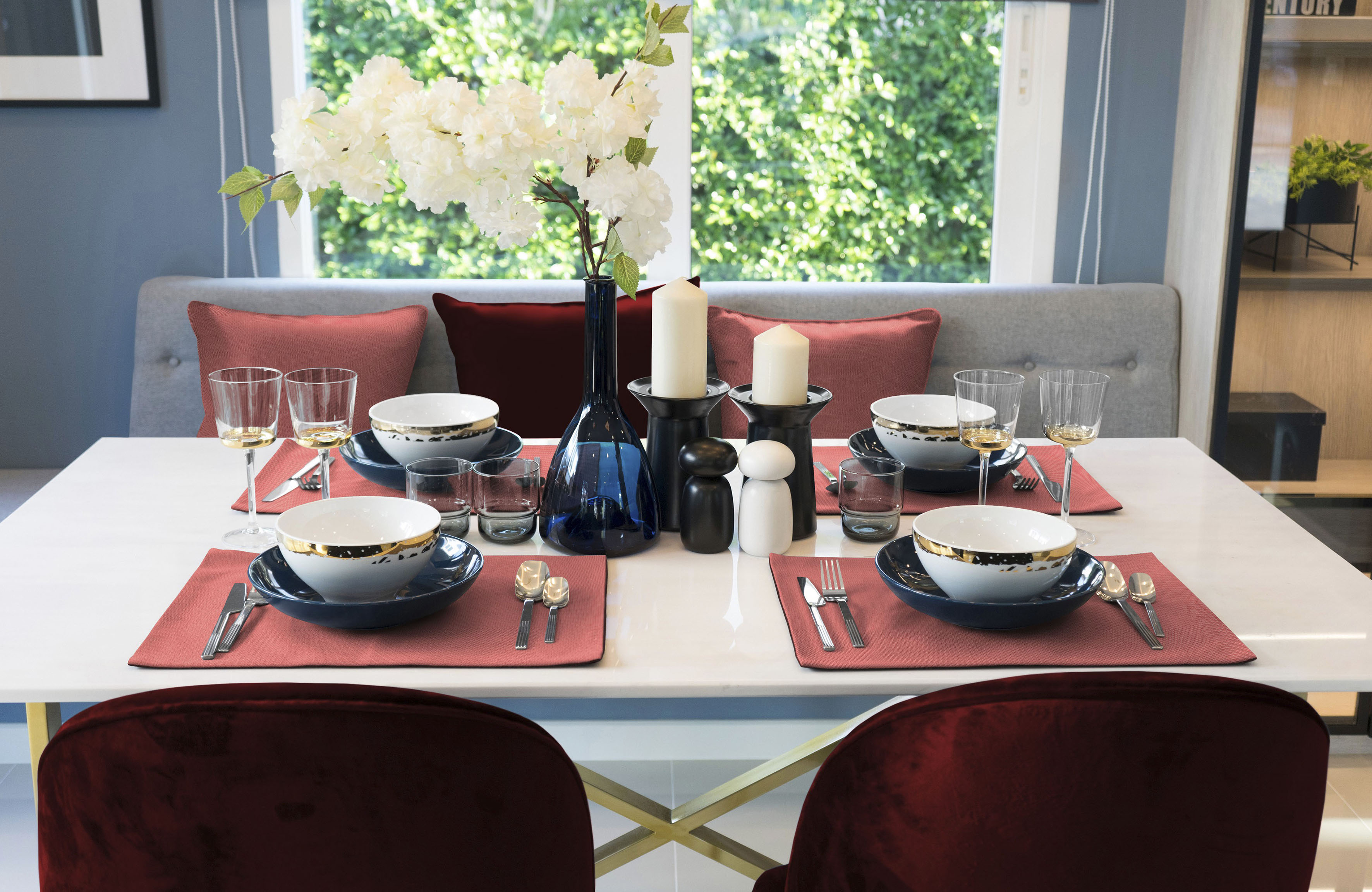 Adam Platzset "Uni Collection Light" GOTS zertifiziert, Made in Germany