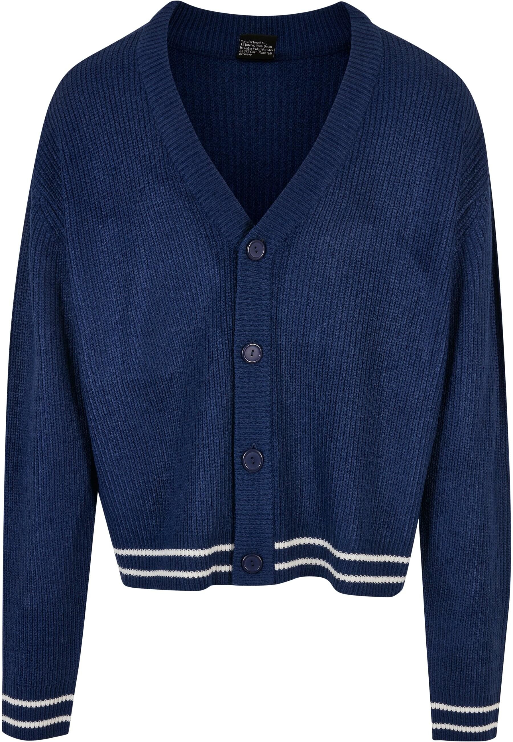 URBAN CLASSICS Strickjacke "Urban Classics Herren Sporty Boxy Cardigan"