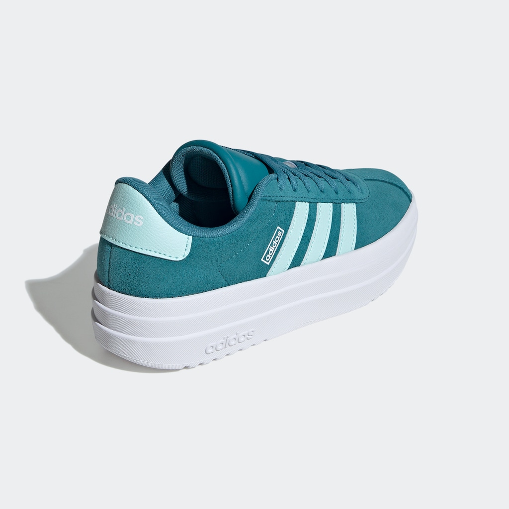 adidas Sportswear Sneaker »VL COURT BOLD LIFESTYLE KIDS«, Design auf den Spuren des adidas Gazelle Bold