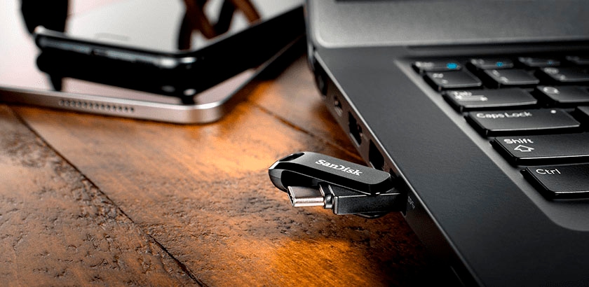Sandisk USB-Stick »Ultra® Dual Drive Go USB Type-C™ 64 GB«, (USB 3.1)