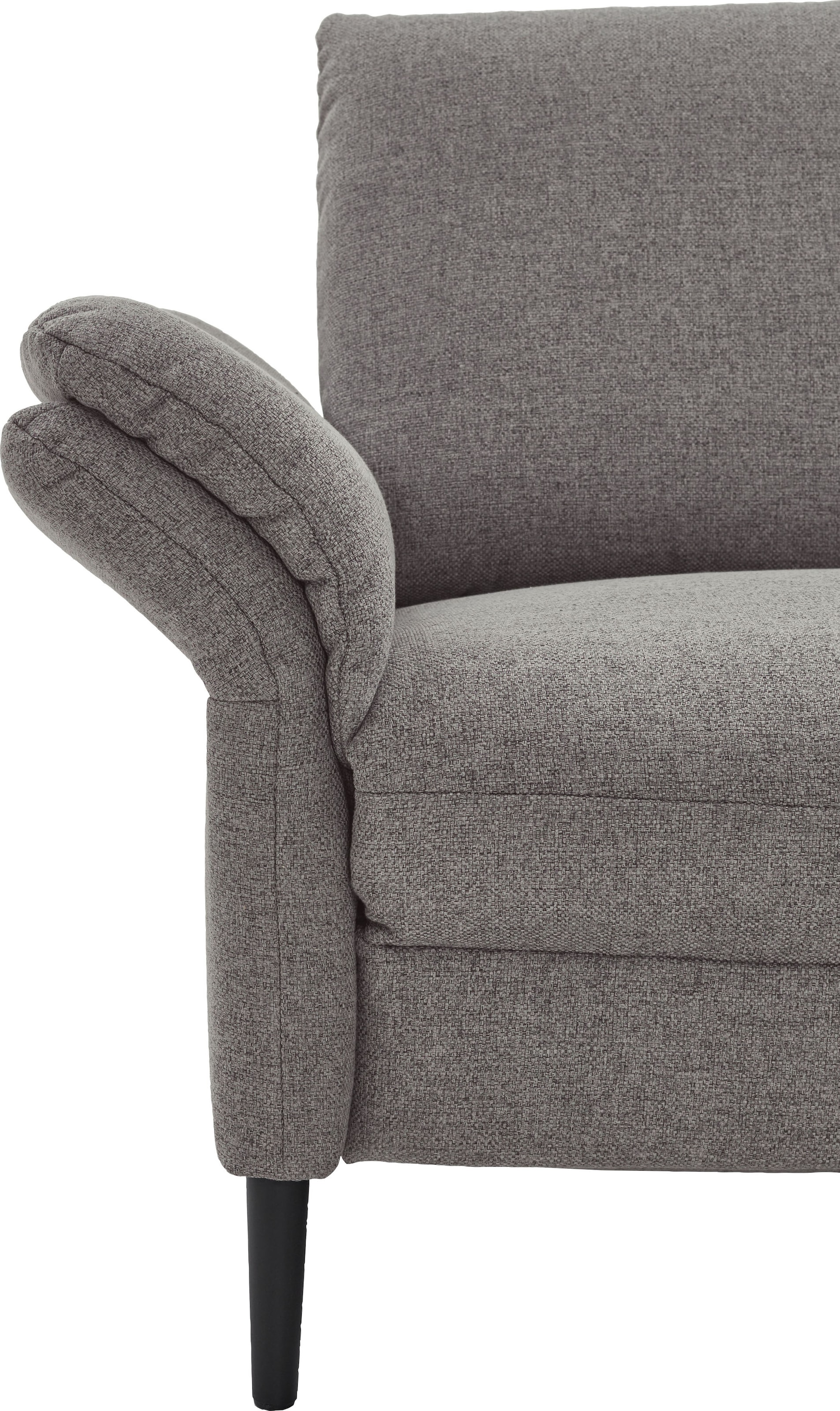 PLACES OF STYLE Ecksofa »Sarsina: mit Tonnentaschen-Federkern, perfekt zum Entspannen L-Form« inklusive 2 motorischen Relaxfunktionen mit Herz-Waage-Beschlag