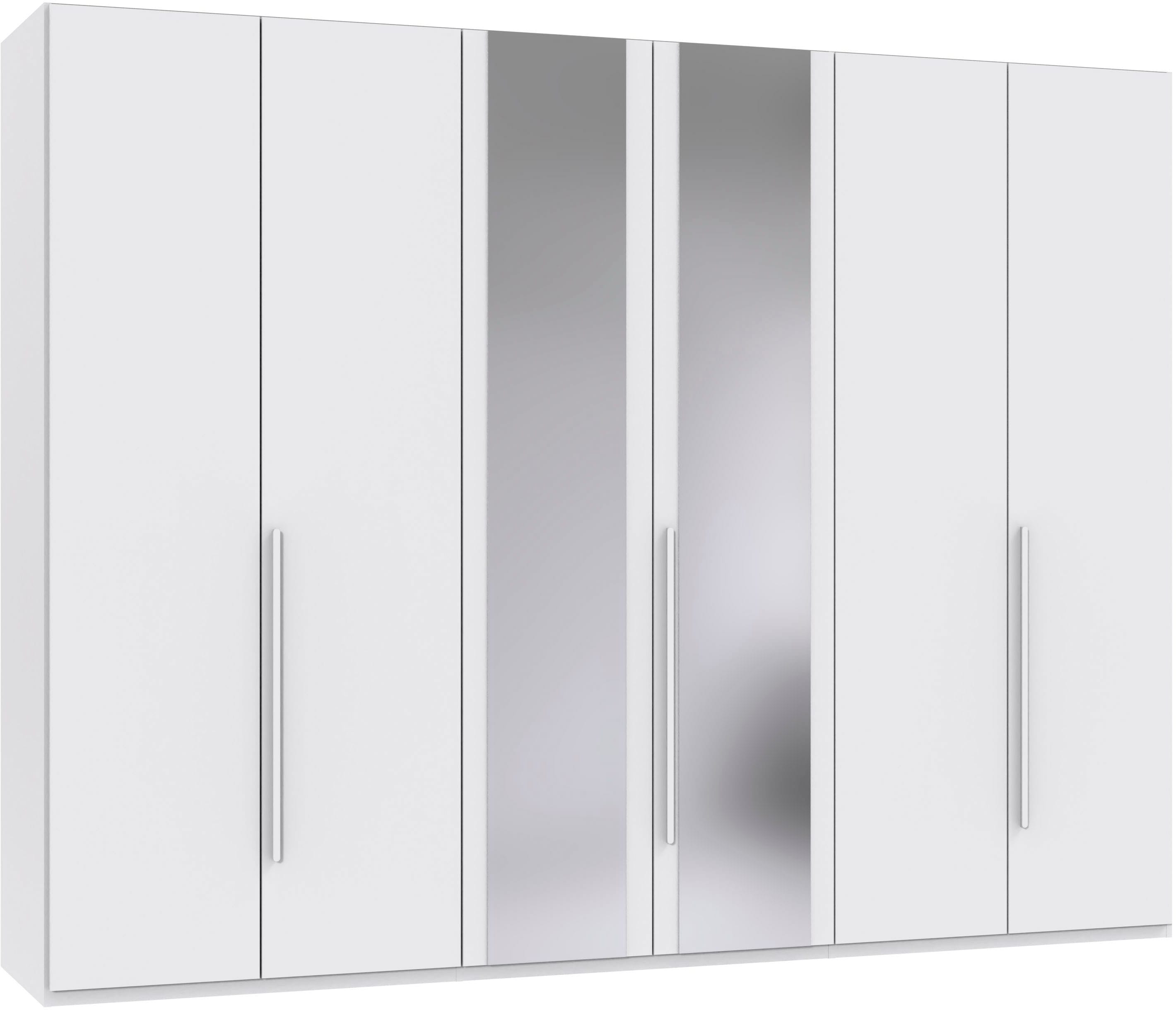 Wimex Drehtürenschrank "London in den Breiten 180cm, 225cm und 270cm erhältlich, inkl. Spiegel" Kleiderschrank wahlweise mit Basic- o. Premium-Ausstattung erhältlich