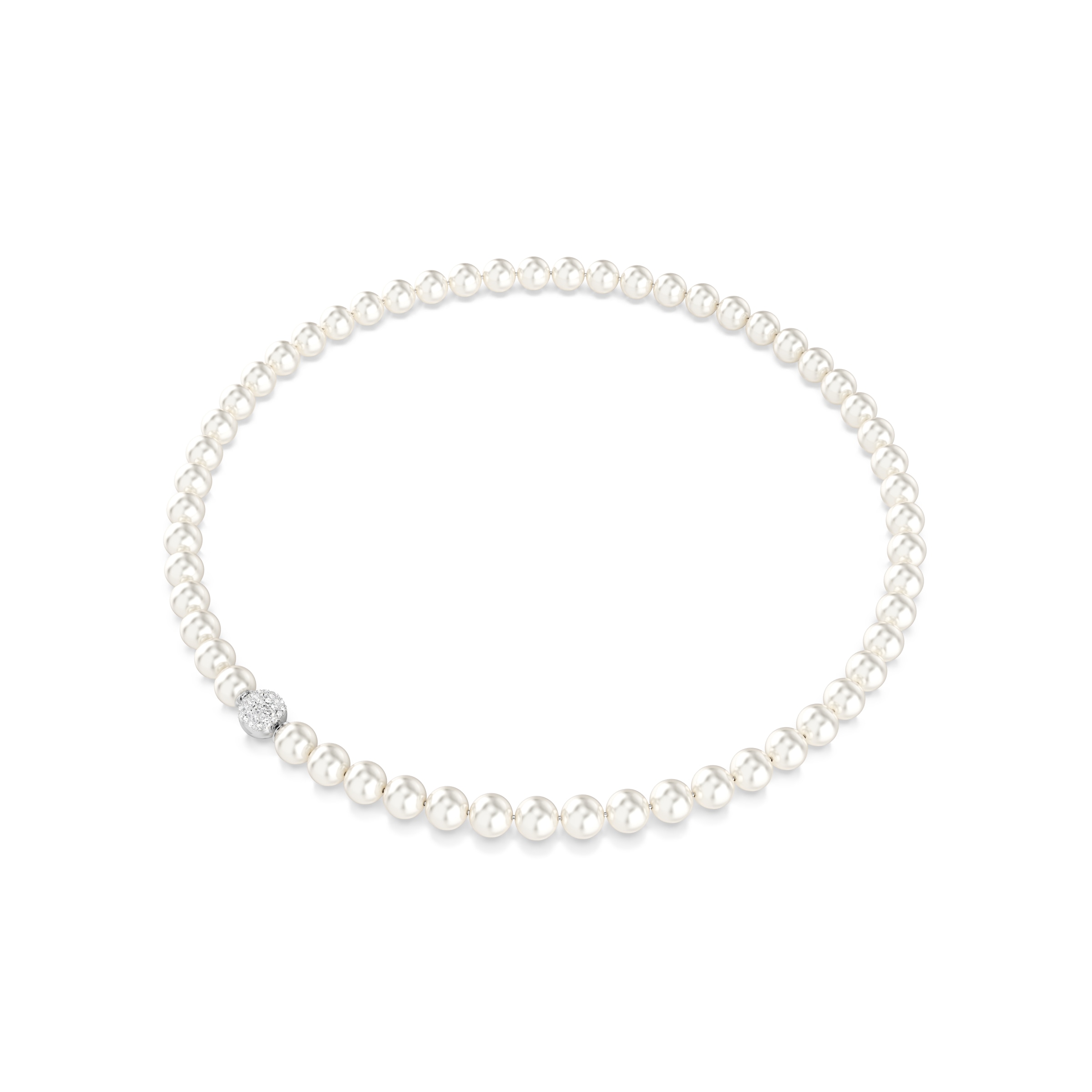Swarovski Collier »Schmuck Geschenk Matrix Halskette« mit Swarovski® Kristall - mit Swarovski® Perle