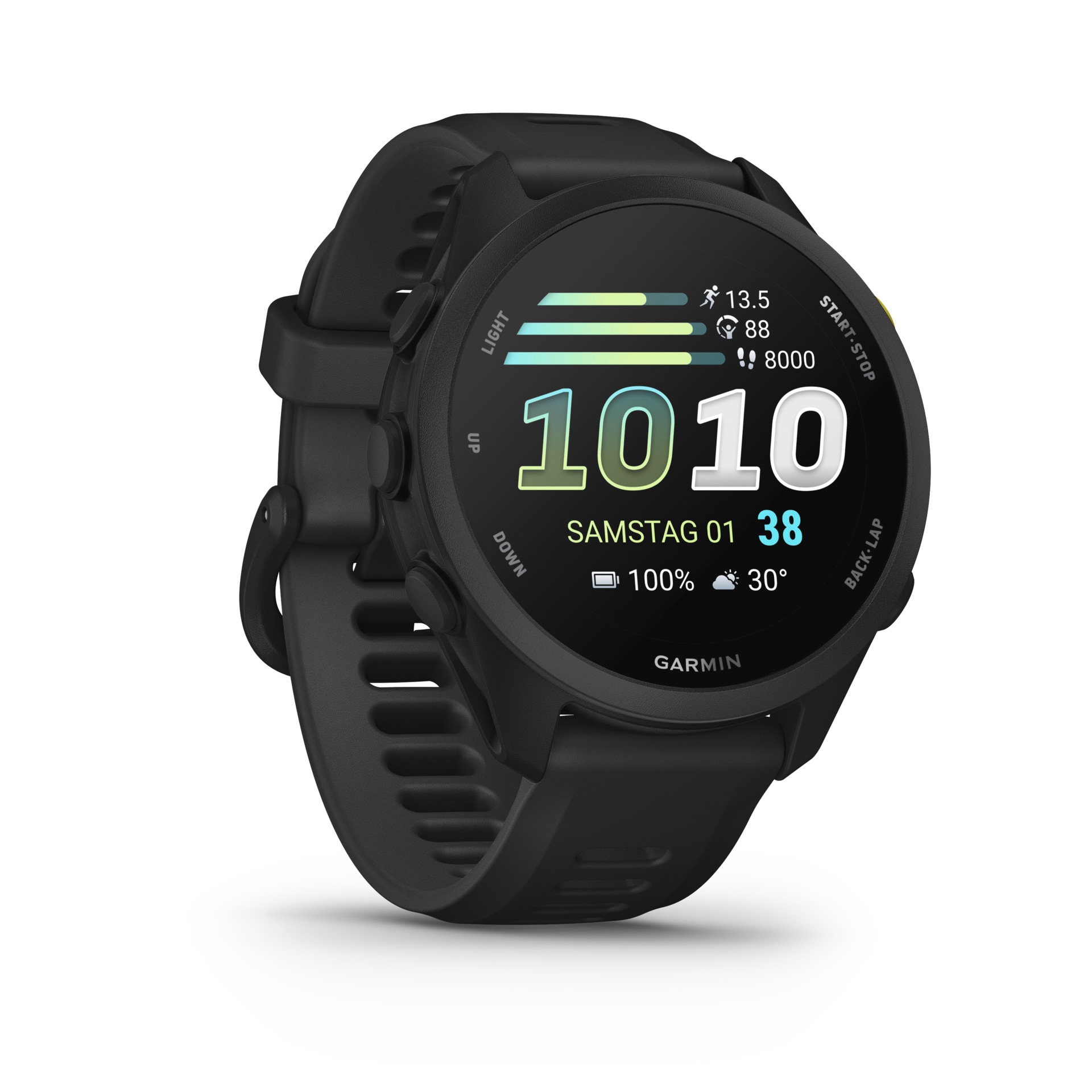 Garmin Smartwatch »Forerunner 70 mit Silikonarmband 20 mm«(/ 1,2 ″)