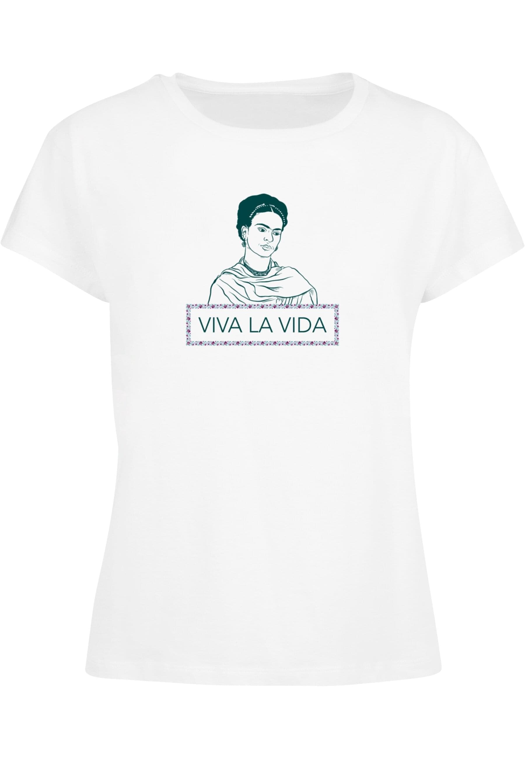 Merchcode T-Shirt "Merchcode Damen Ladies Frida Kahlo - Viva la Vida Box Te günstig online kaufen